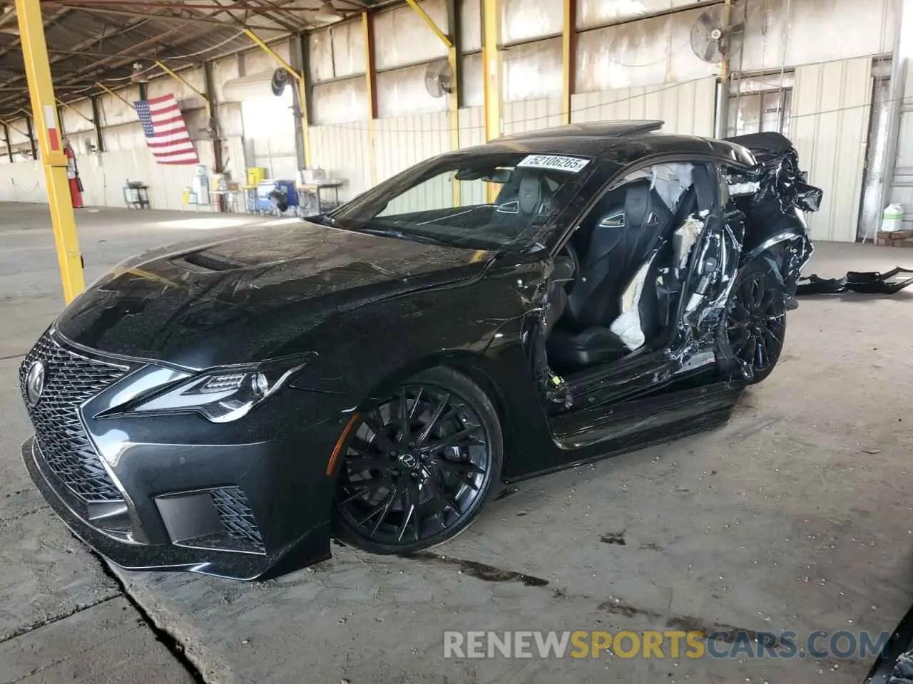 1 fotografías del automóvil dañado JTHDP5BC3N5008409 LEXUS RC 2022