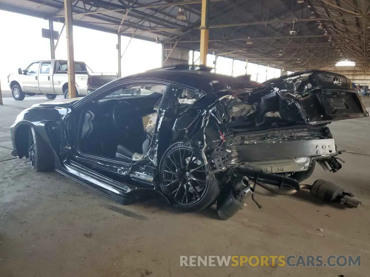 2 fotografías del automóvil dañado JTHDP5BC3N5008409 LEXUS RC 2022