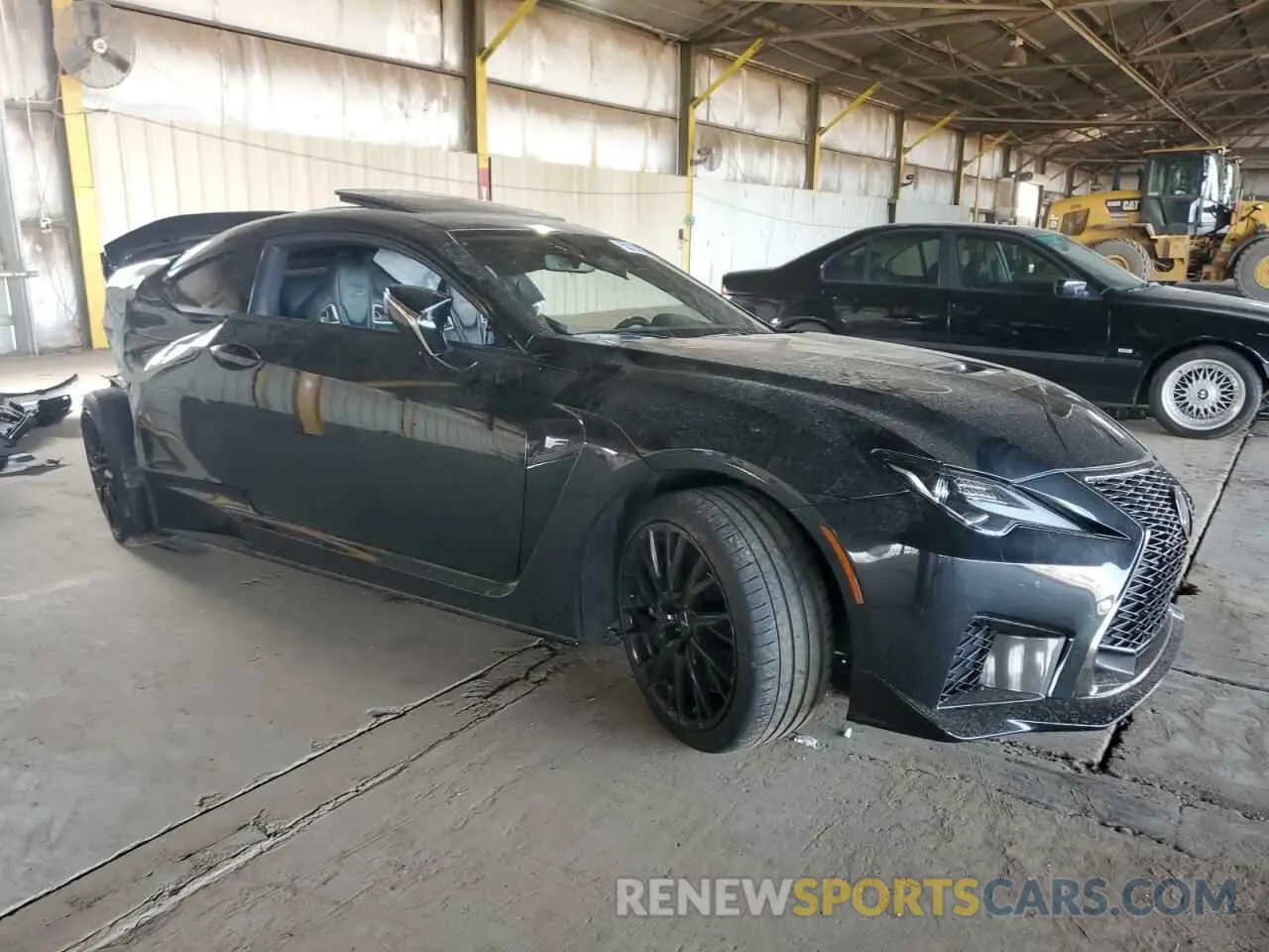 4 fotografías del automóvil dañado JTHDP5BC3N5008409 LEXUS RC 2022