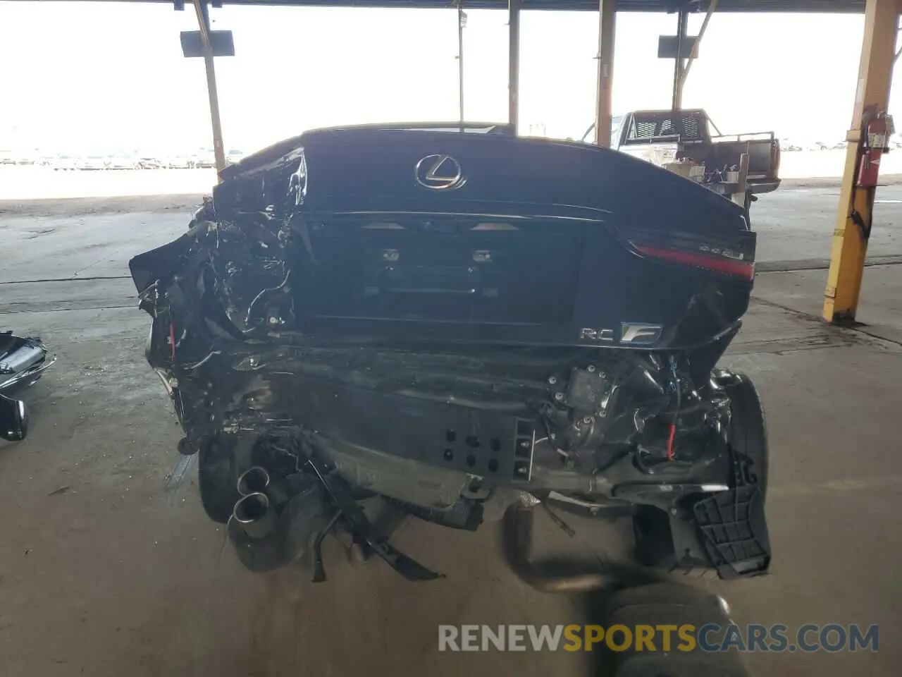 6 fotografías del automóvil dañado JTHDP5BC3N5008409 LEXUS RC 2022