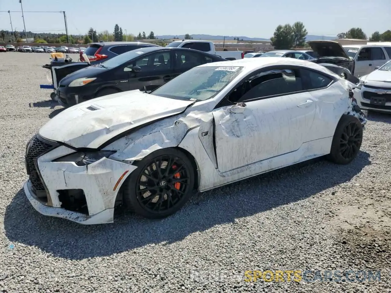 1 fotografías del automóvil dañado JTHAP5BC3R5008936 LEXUS RC 2024