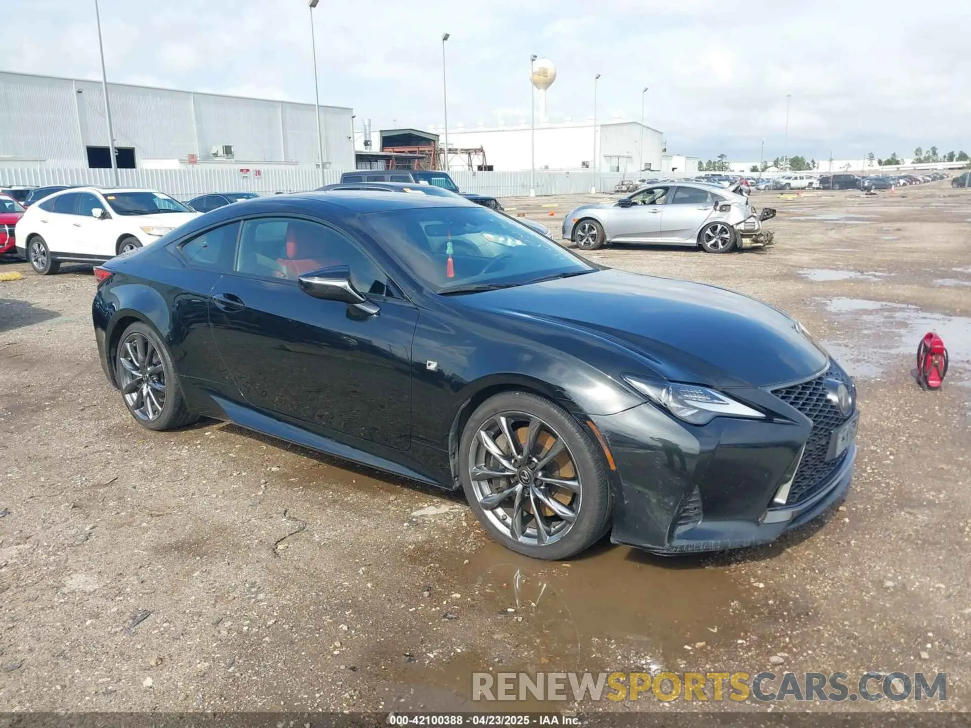1 fotografías del automóvil dañado JTHHA5BC4K5009549 LEXUS RC 300 2019