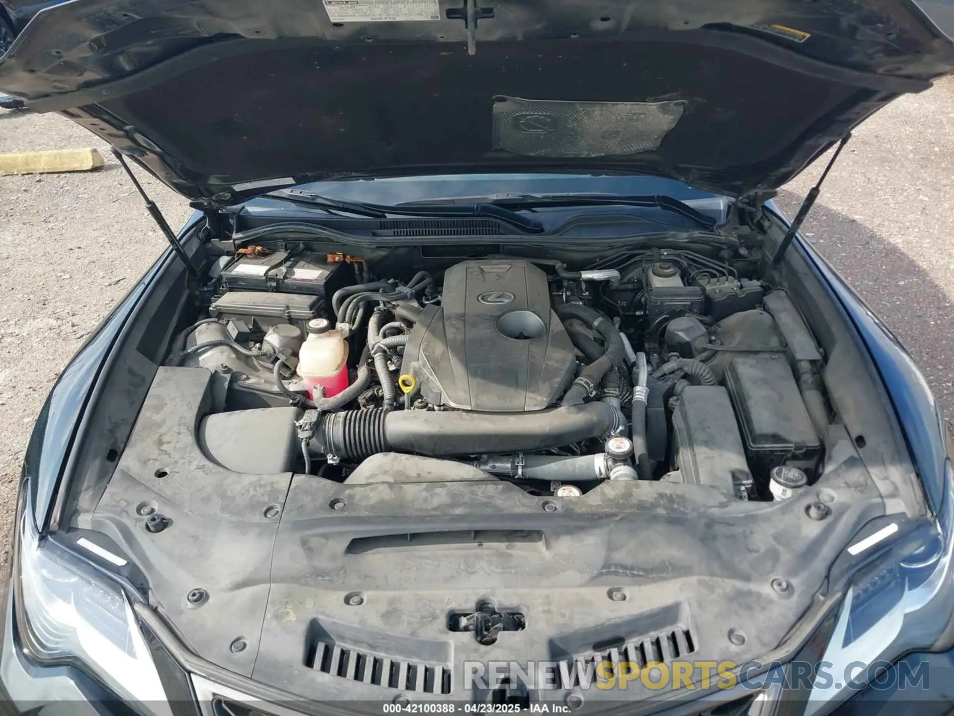 10 fotografías del automóvil dañado JTHHA5BC4K5009549 LEXUS RC 300 2019