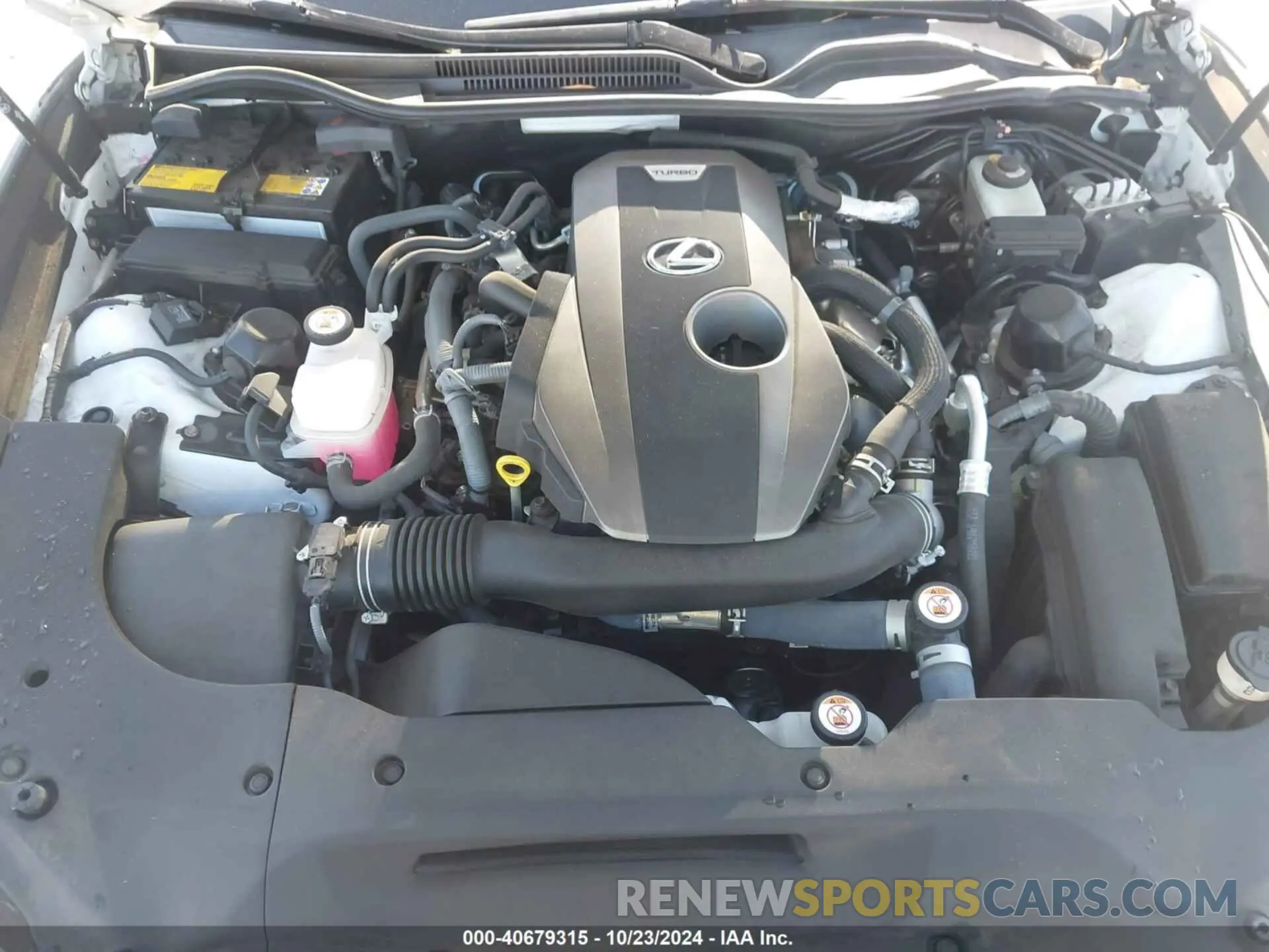 10 fotografías del automóvil dañado JTHHA5BC4K5009762 LEXUS RC 300 2019