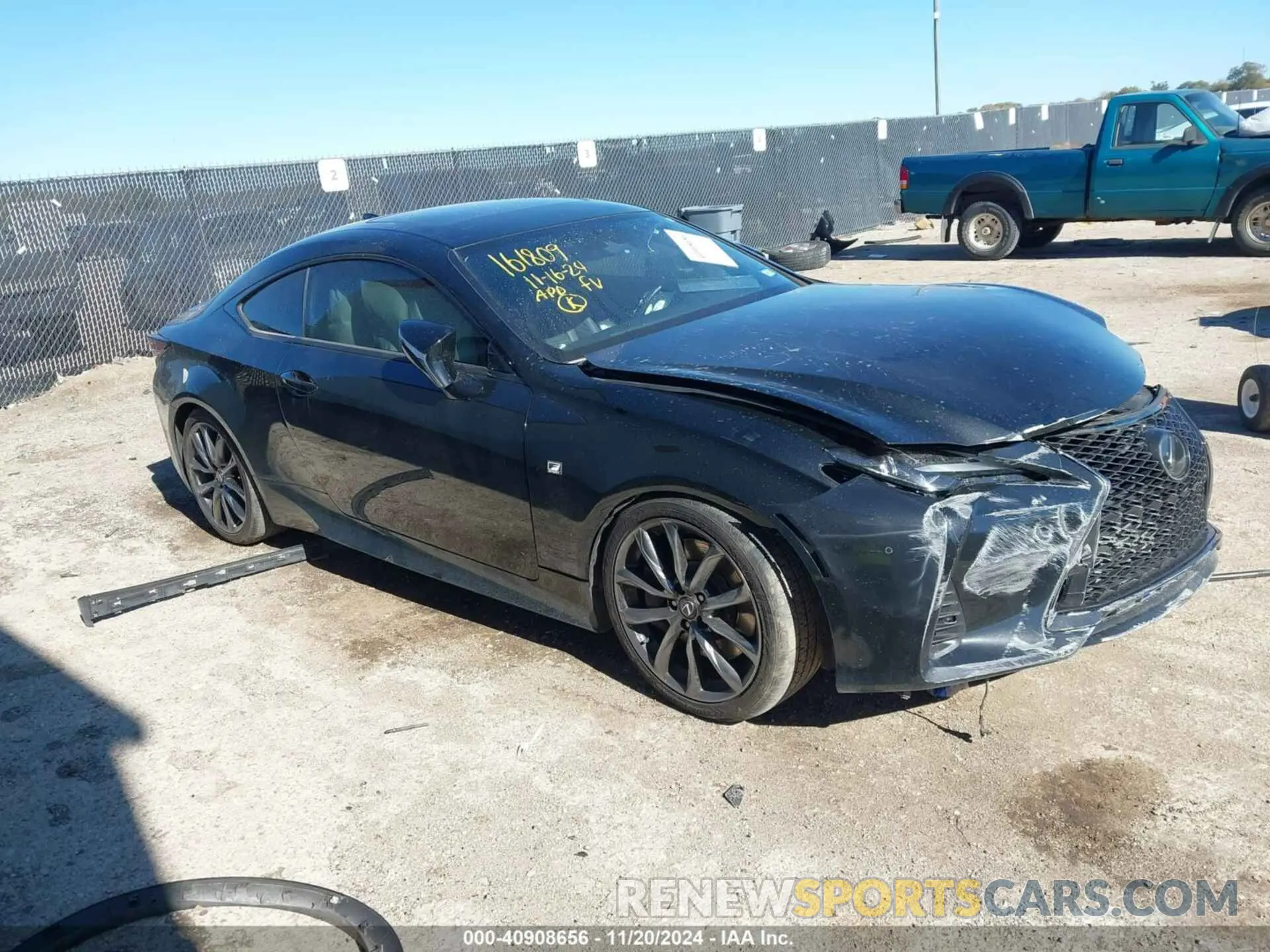 1 fotografías del automóvil dañado JTHHA5BCXK5010222 LEXUS RC 300 2019