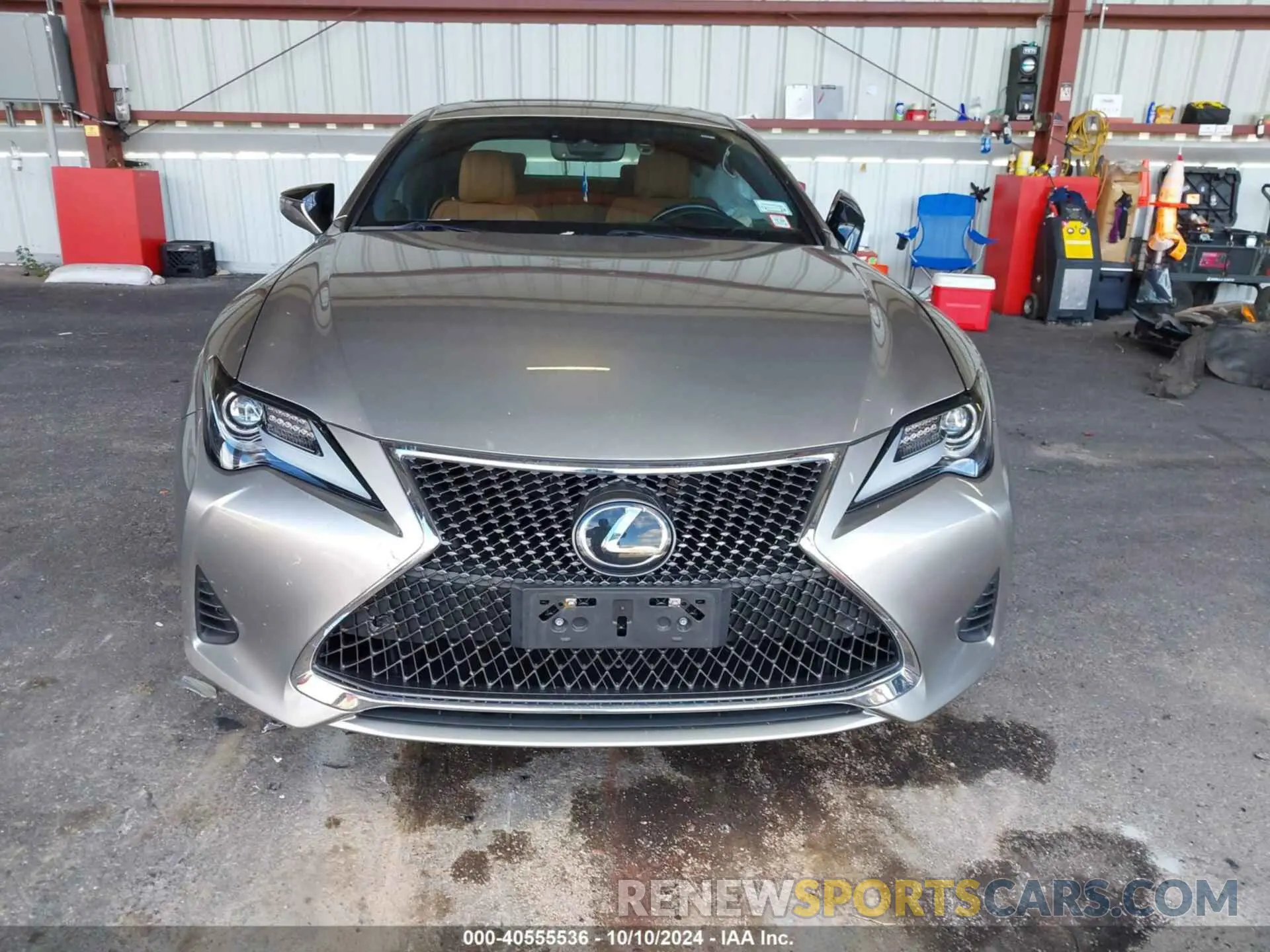 12 fotografías del automóvil dañado JTHD85EC5L5005761 LEXUS RC 300 2020