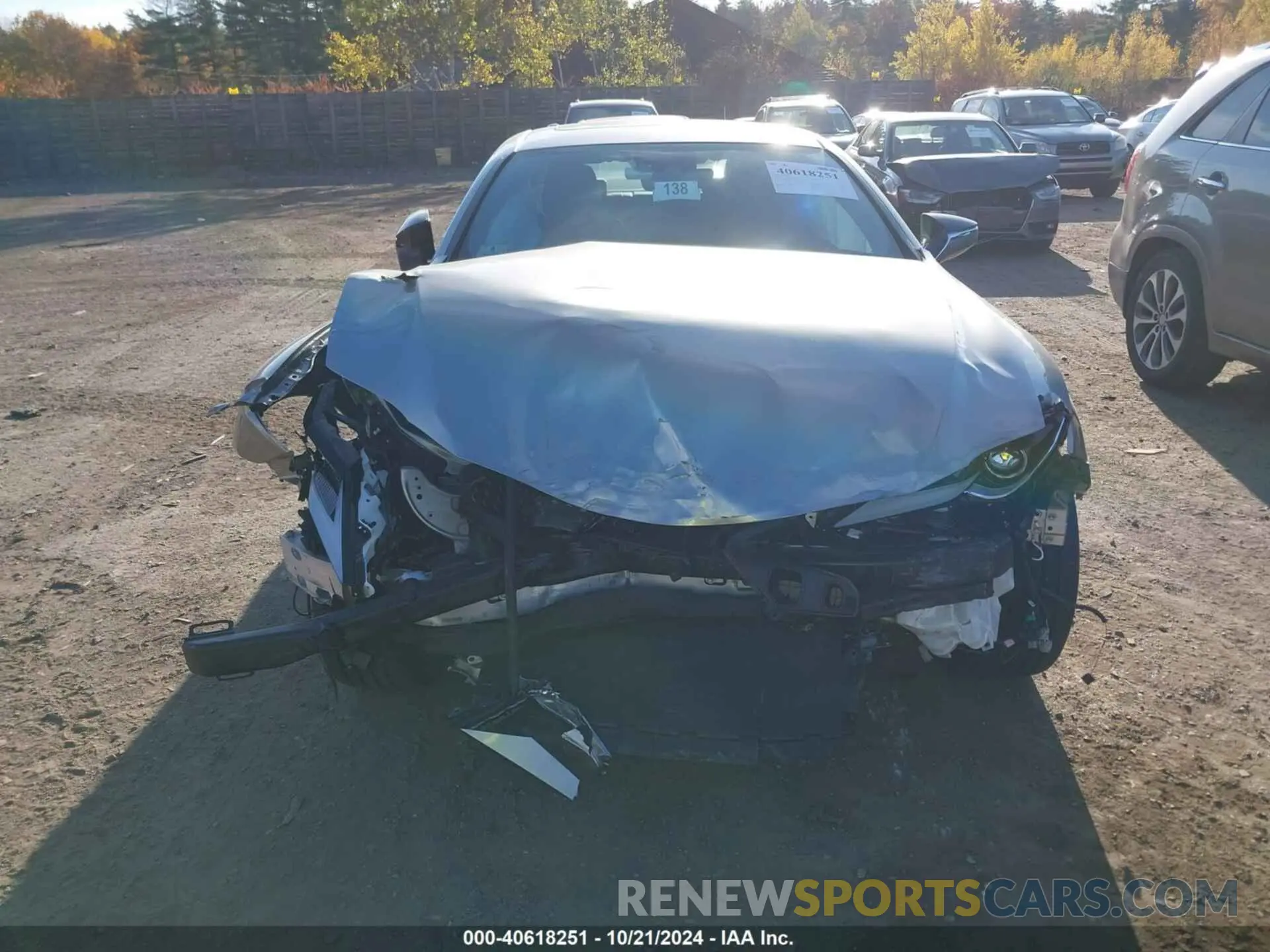 12 fotografías del automóvil dañado JTHD85EC4N5006760 LEXUS RC 300 2022