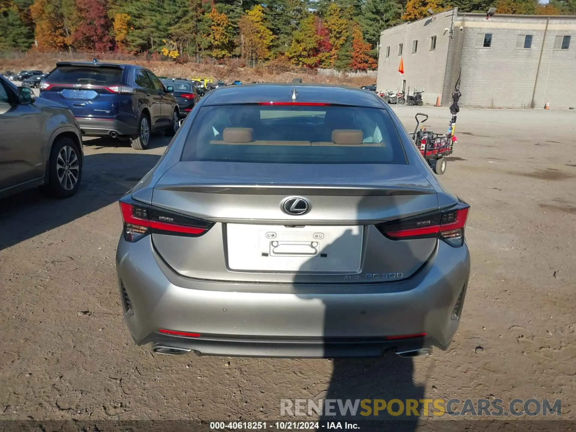16 fotografías del automóvil dañado JTHD85EC4N5006760 LEXUS RC 300 2022