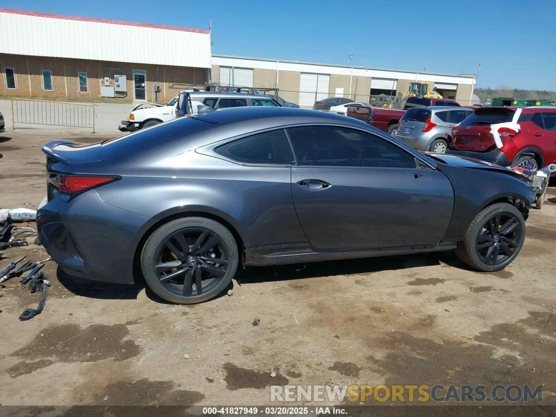 14 fotografías del automóvil dañado JTHDA5BC4R5012766 LEXUS RC 300 2024