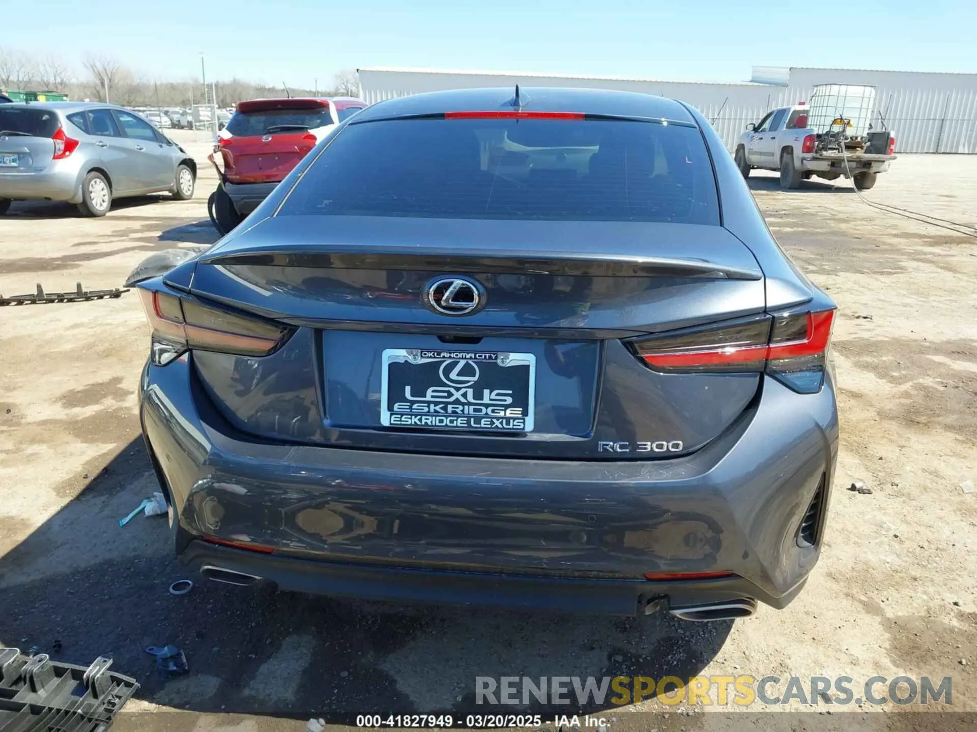 17 fotografías del automóvil dañado JTHDA5BC4R5012766 LEXUS RC 300 2024