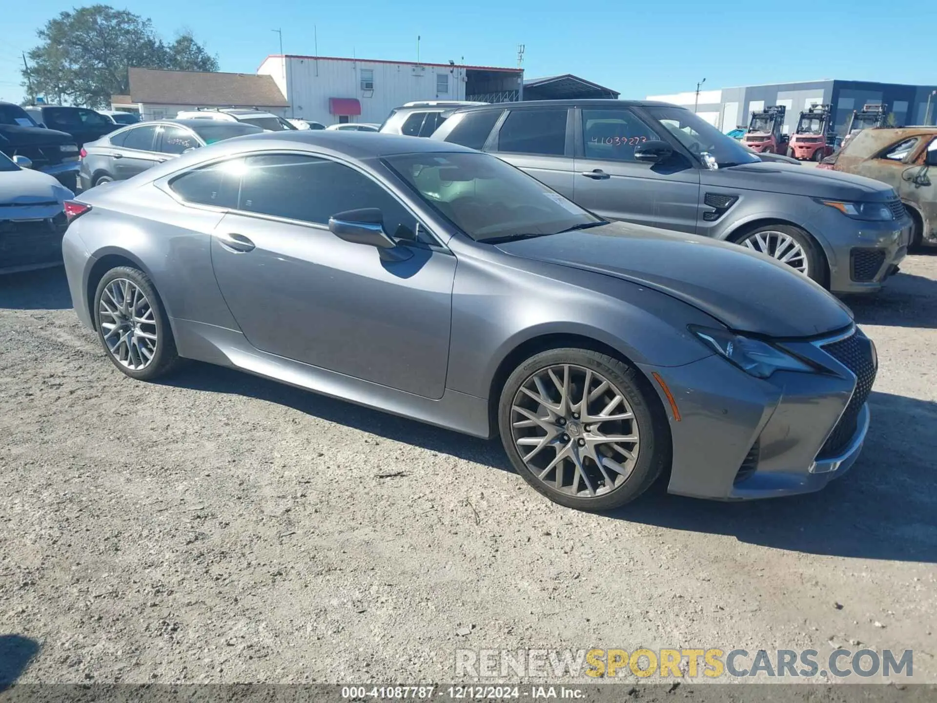 1 fotografías del automóvil dañado JTHHZ5BC5K5019967 LEXUS RC 350 2019