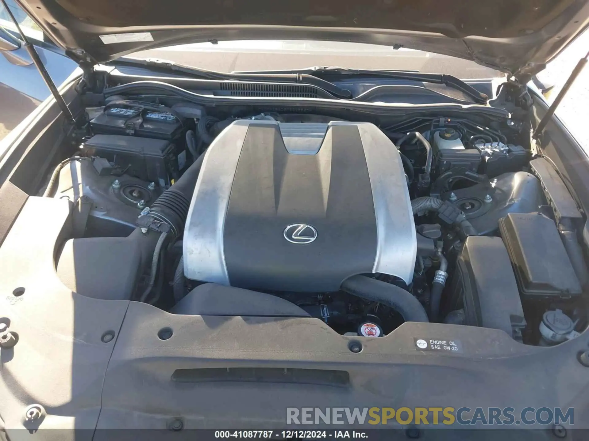 10 fotografías del automóvil dañado JTHHZ5BC5K5019967 LEXUS RC 350 2019