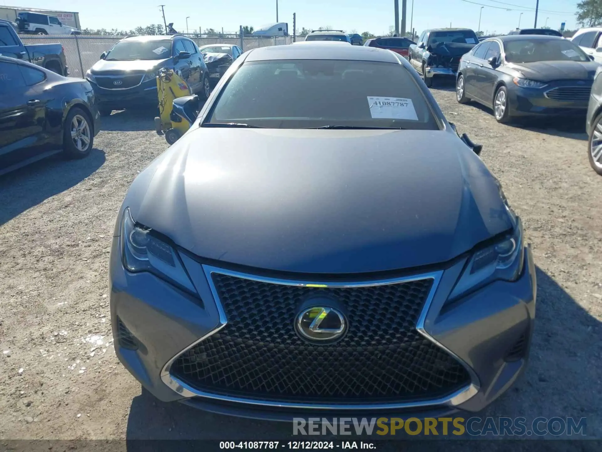 12 fotografías del automóvil dañado JTHHZ5BC5K5019967 LEXUS RC 350 2019