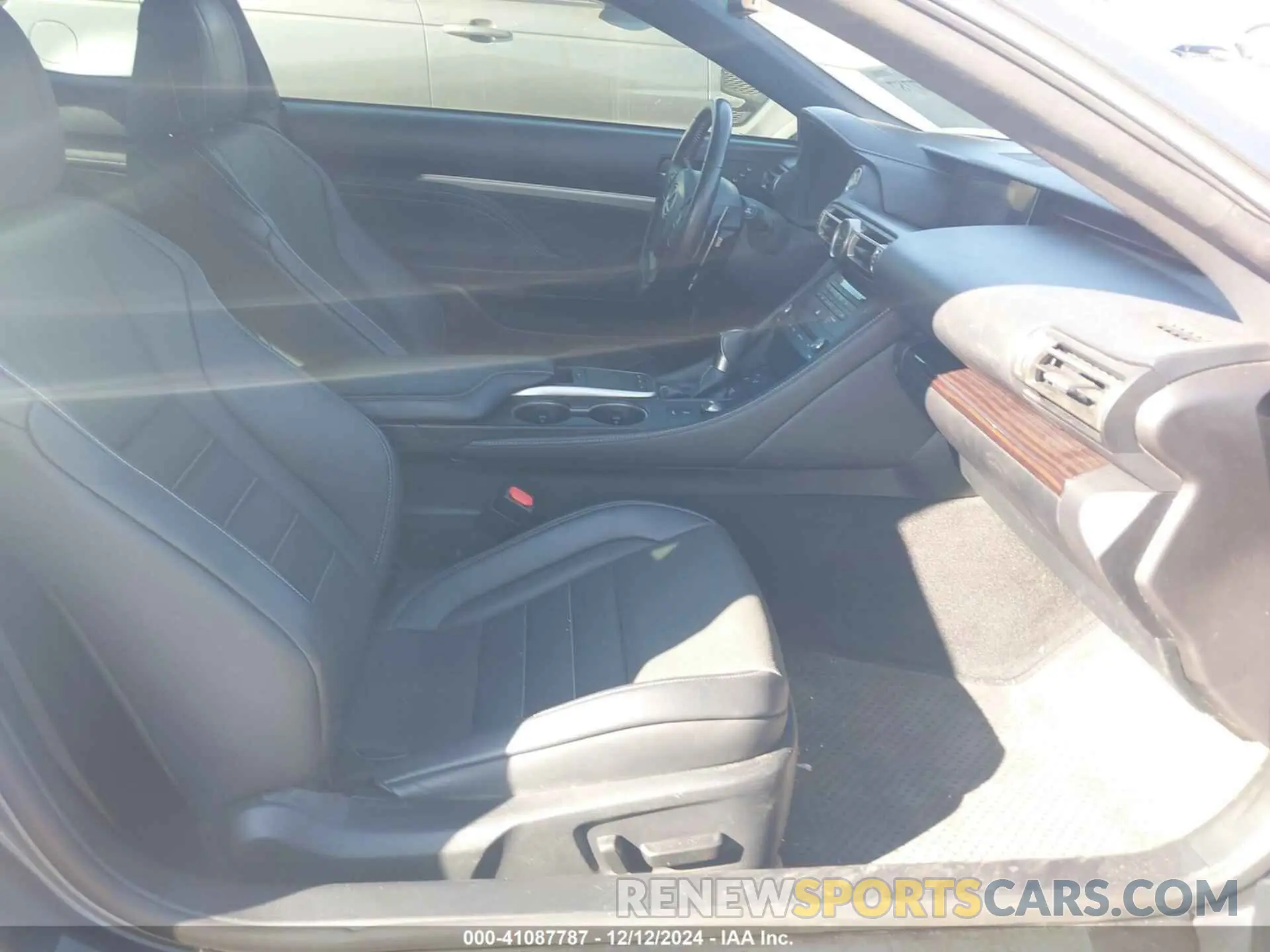 5 fotografías del automóvil dañado JTHHZ5BC5K5019967 LEXUS RC 350 2019