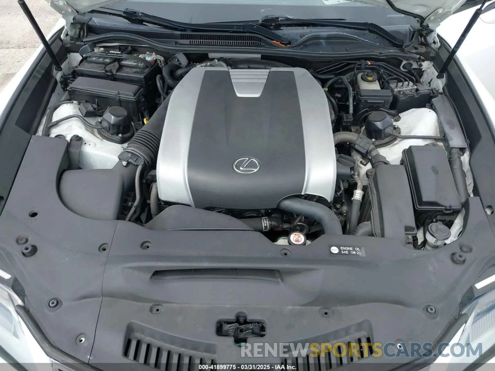 10 fotografías del automóvil dañado JTHHZ5BC7K5019694 LEXUS RC 350 2019