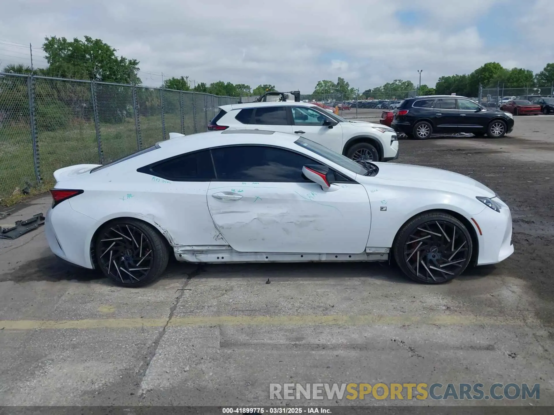 13 fotografías del automóvil dañado JTHHZ5BC7K5019694 LEXUS RC 350 2019