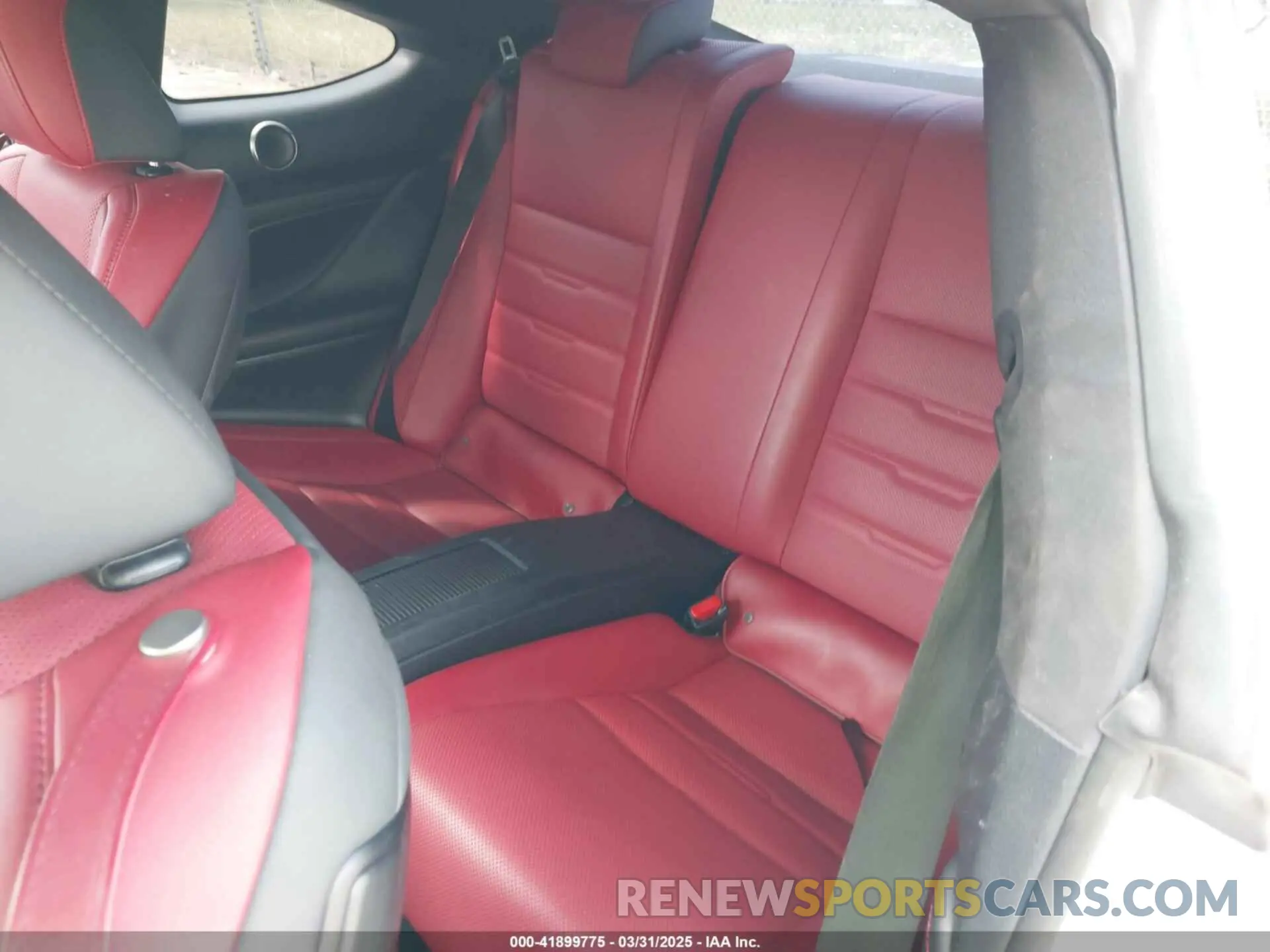 8 fotografías del automóvil dañado JTHHZ5BC7K5019694 LEXUS RC 350 2019