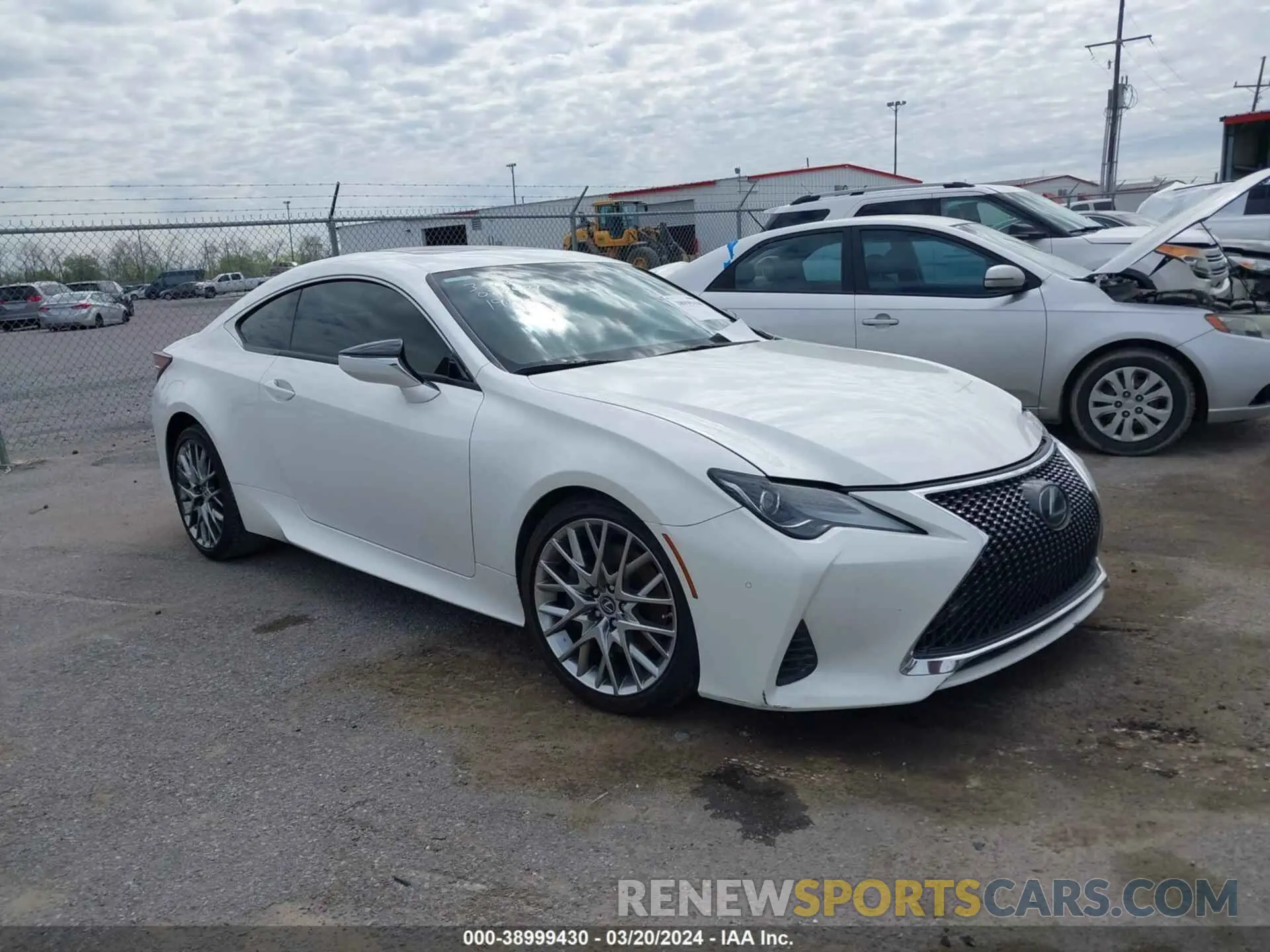 1 fotografías del automóvil dañado JTHHZ5BC7K5020487 LEXUS RC 350 2019