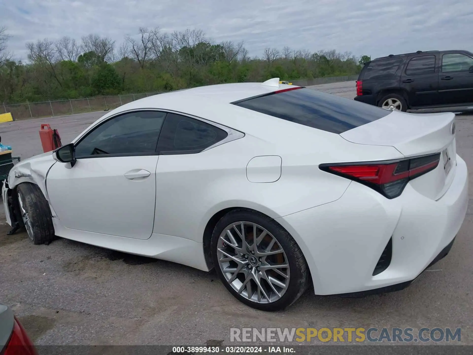 14 fotografías del automóvil dañado JTHHZ5BC7K5020487 LEXUS RC 350 2019