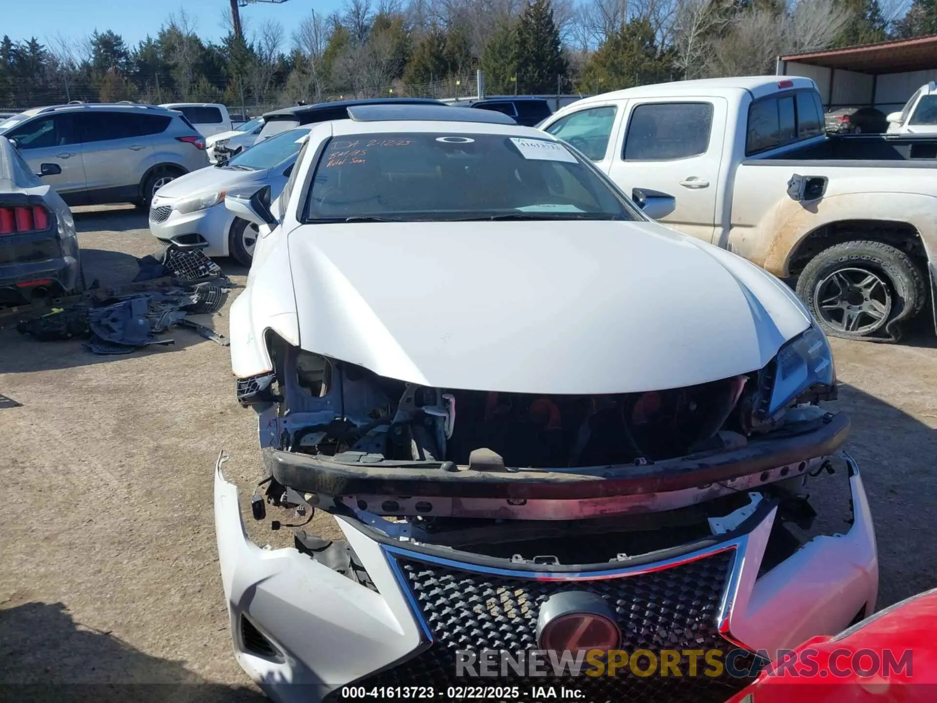 13 fotografías del automóvil dañado JTHHZ5BC7K5021445 LEXUS RC 350 2019