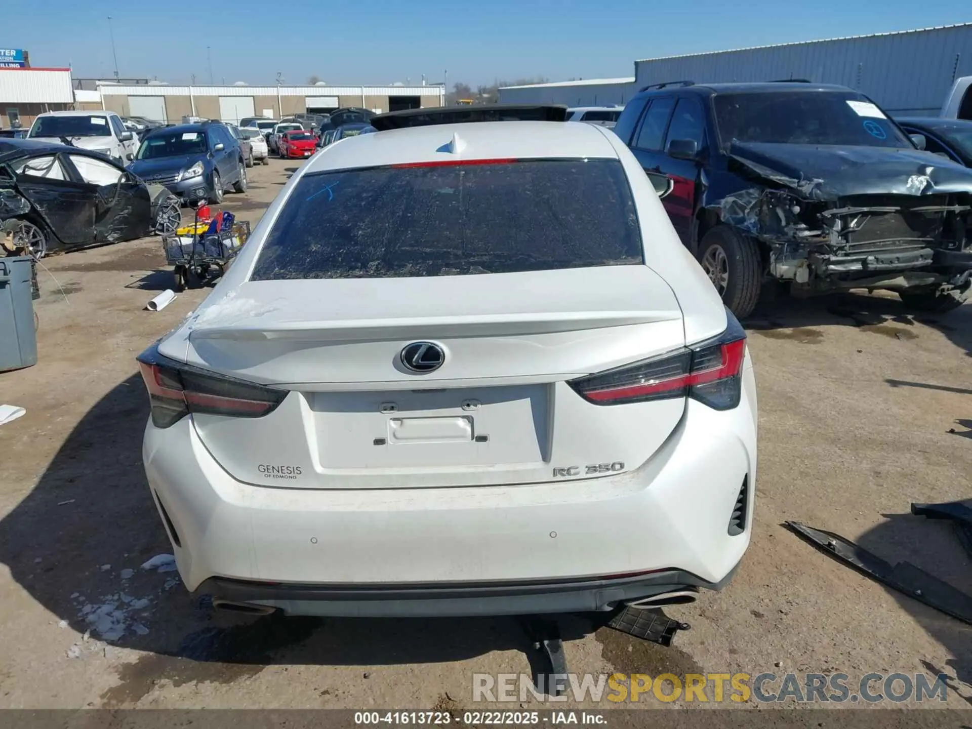 17 fotografías del automóvil dañado JTHHZ5BC7K5021445 LEXUS RC 350 2019