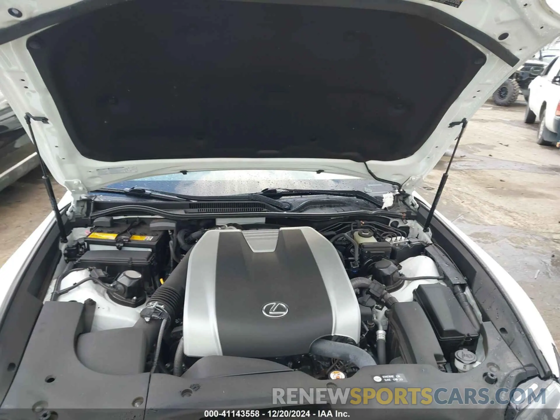 10 fotografías del automóvil dañado JTHHZ5BC8K5020479 LEXUS RC 350 2019