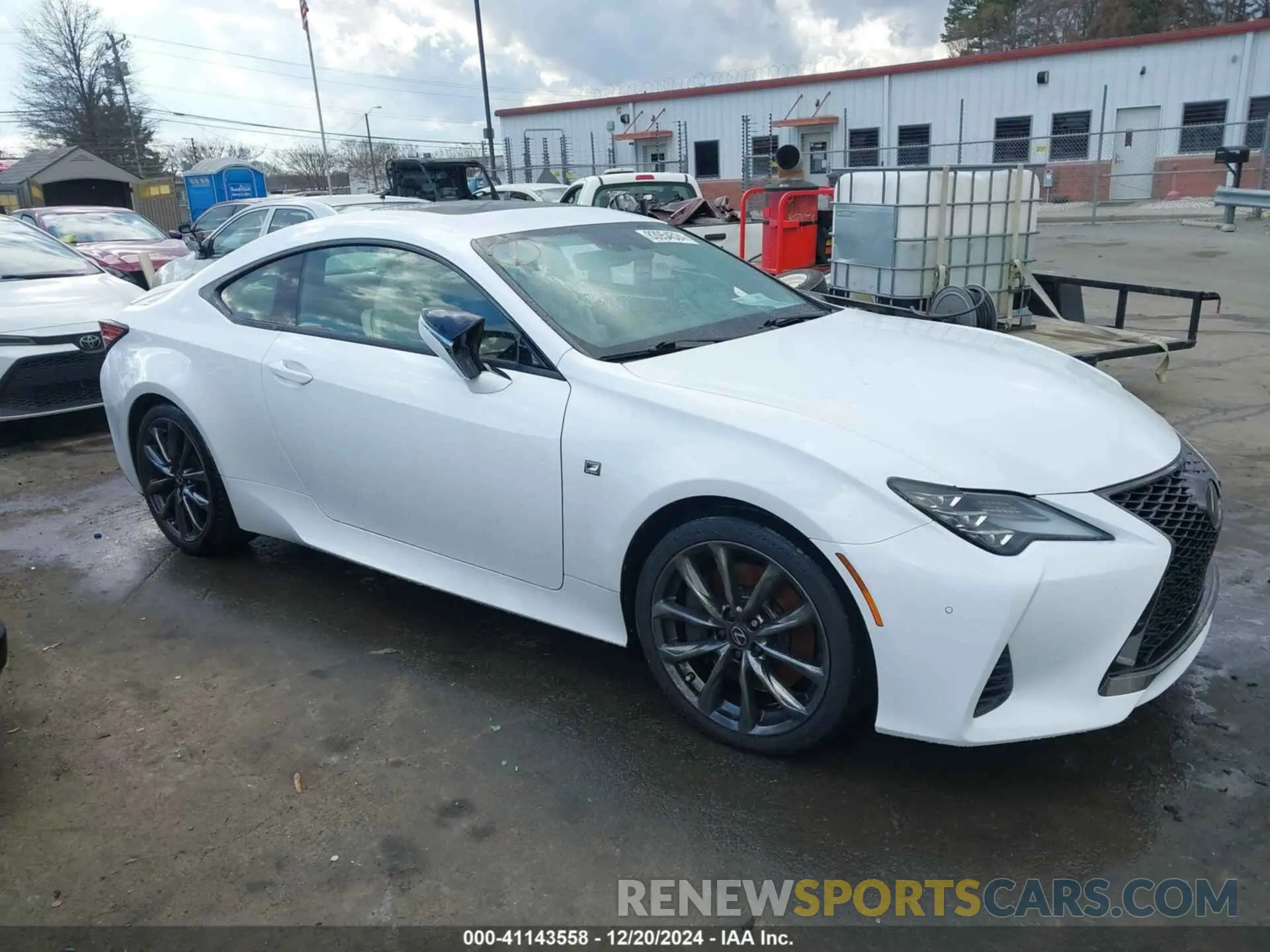 13 fotografías del automóvil dañado JTHHZ5BC8K5020479 LEXUS RC 350 2019