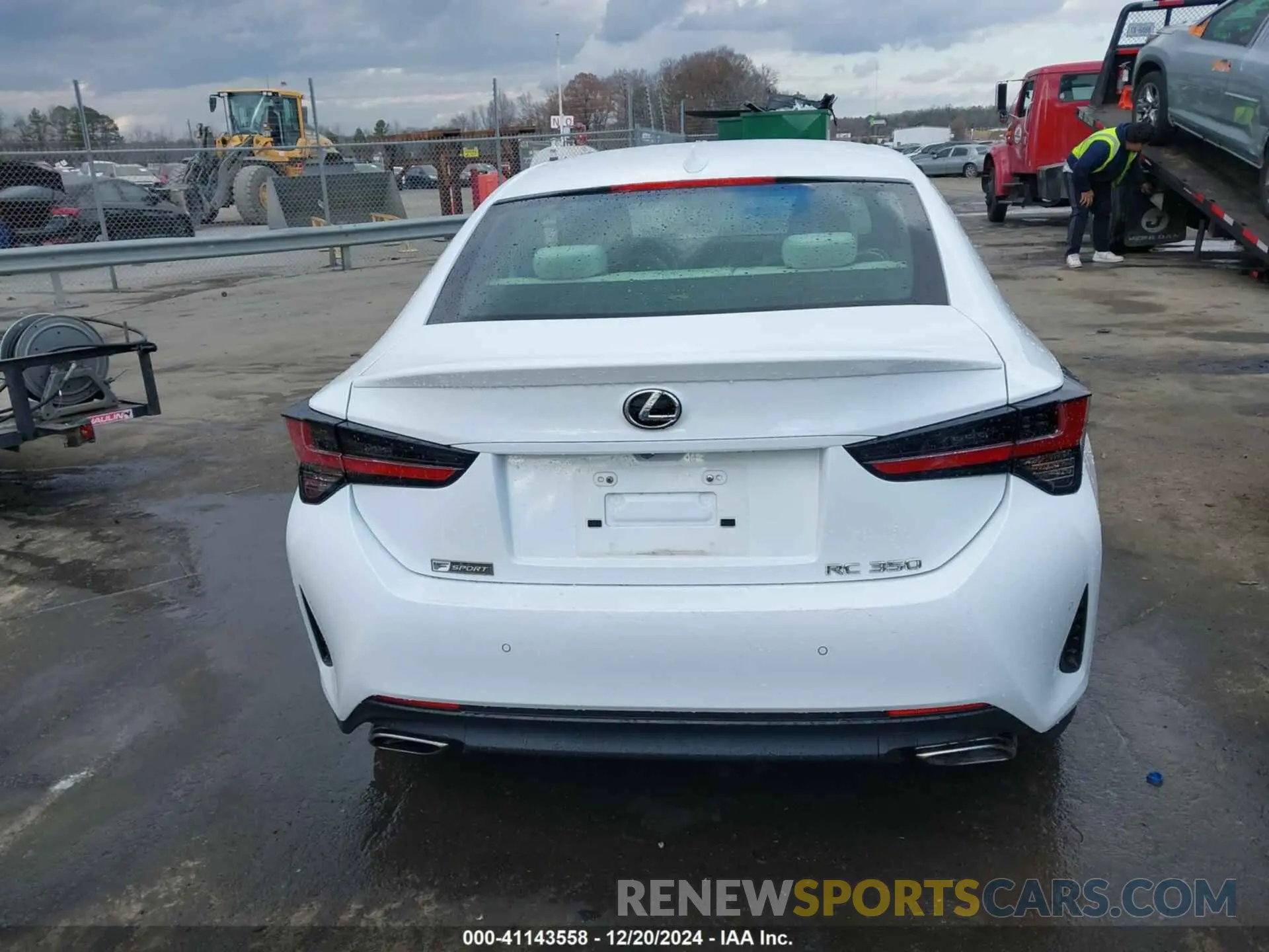 16 fotografías del automóvil dañado JTHHZ5BC8K5020479 LEXUS RC 350 2019