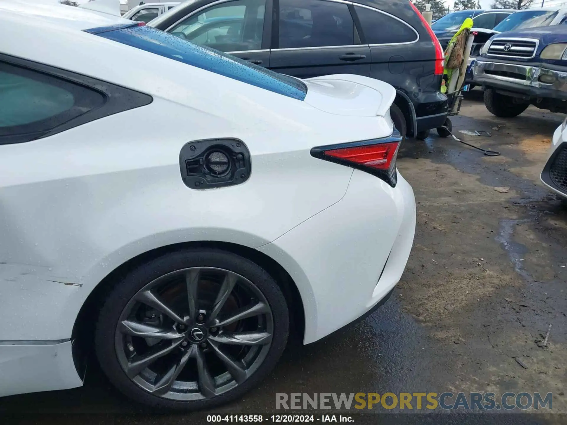 18 fotografías del automóvil dañado JTHHZ5BC8K5020479 LEXUS RC 350 2019