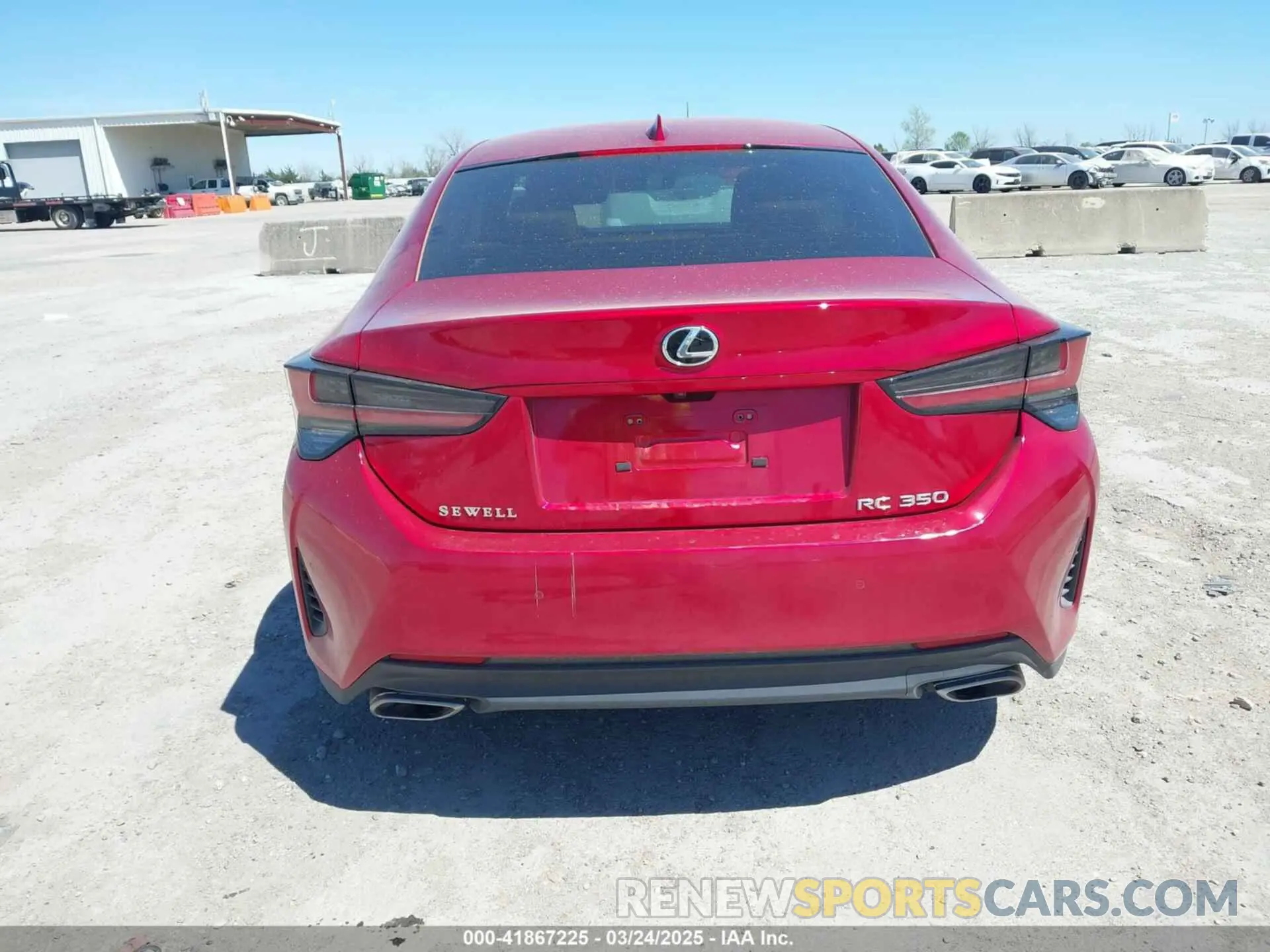 16 fotografías del automóvil dañado JTHHZ5BC8K5021583 LEXUS RC 350 2019