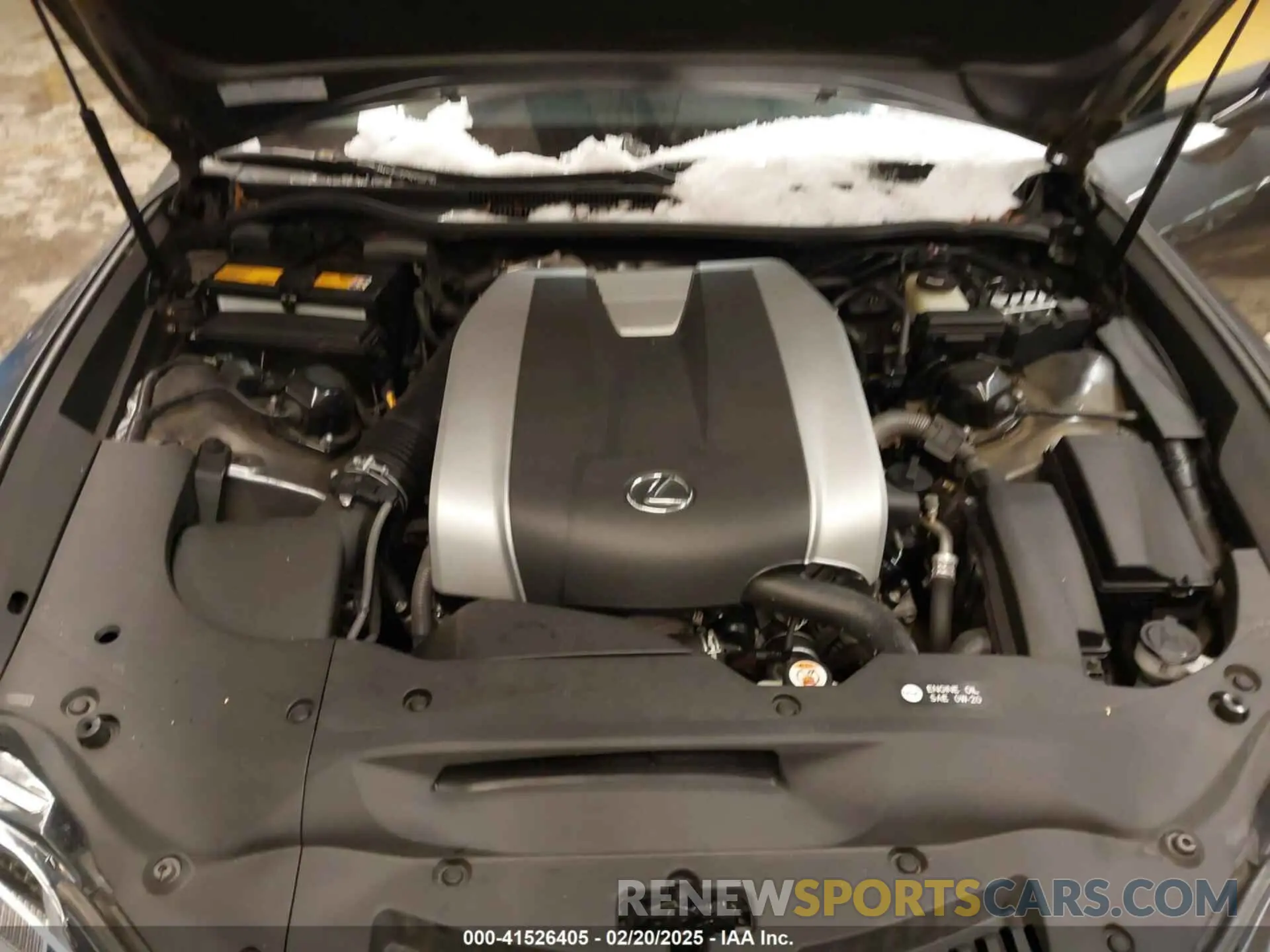 10 fotografías del automóvil dañado JTHSZ5BC8K5009651 LEXUS RC 350 2019