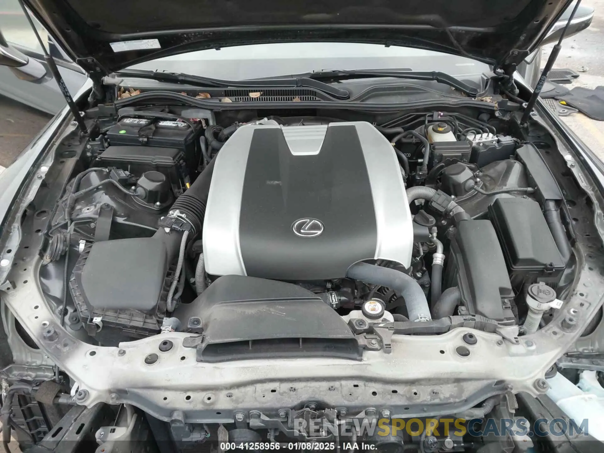10 fotografías del automóvil dañado JTHGZ5DC9L5010005 LEXUS RC 350 2020