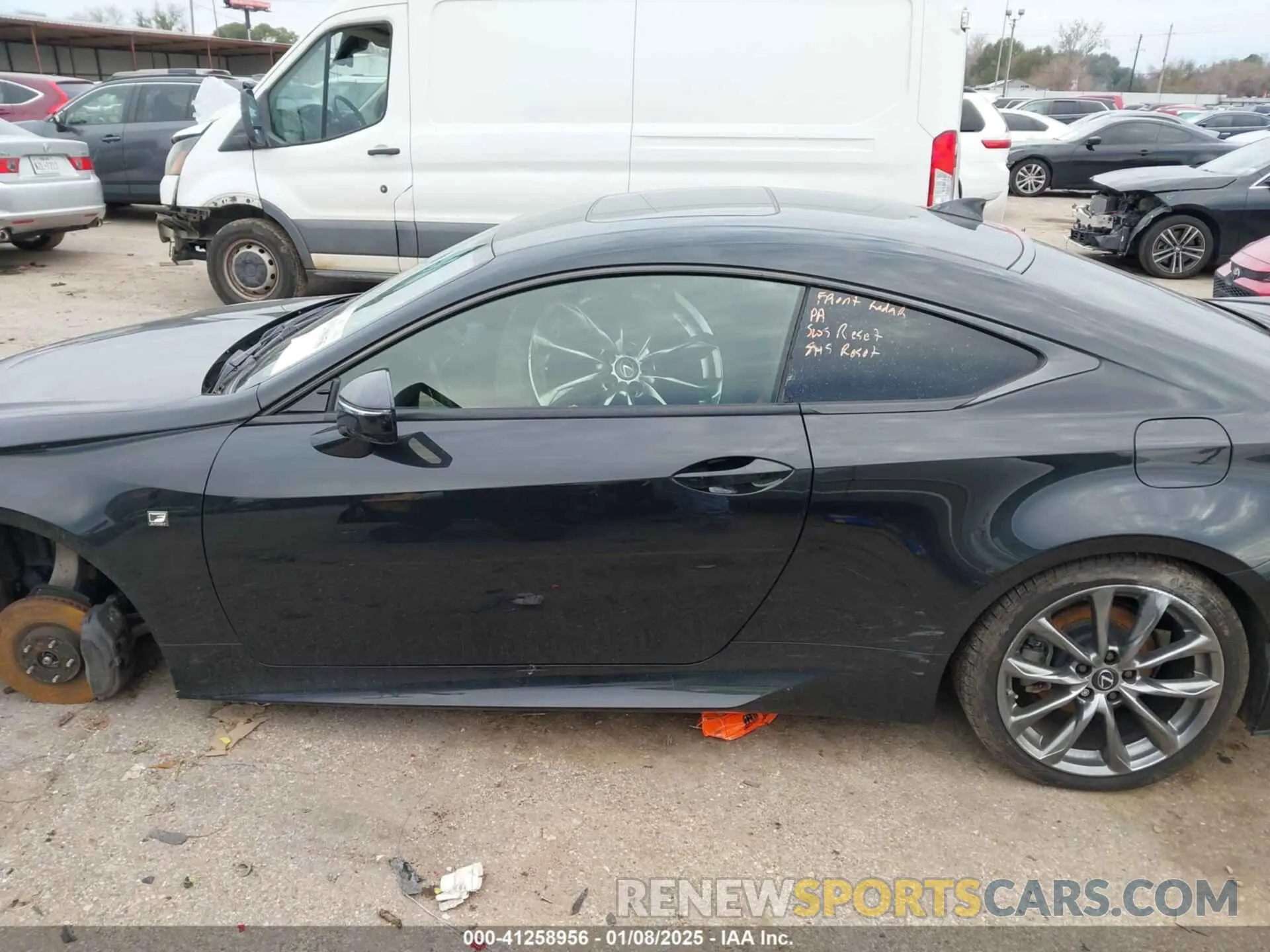 15 fotografías del automóvil dañado JTHGZ5DC9L5010005 LEXUS RC 350 2020