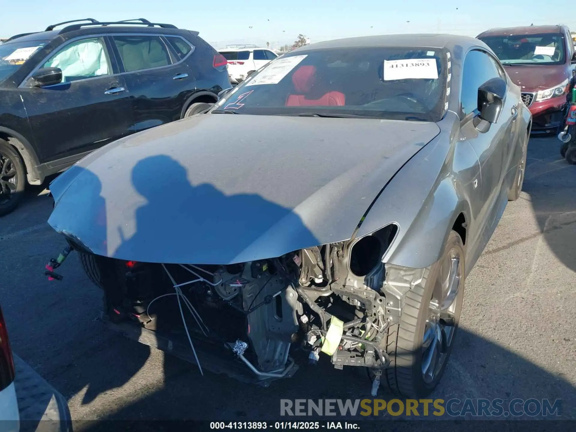 12 fotografías del automóvil dañado JTHGZ5BC2M5024008 LEXUS RC 350 2021