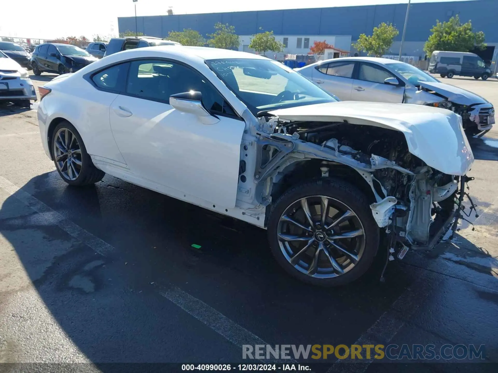 1 fotografías del automóvil dañado JTHGZ5BC7M5024893 LEXUS RC 350 2021