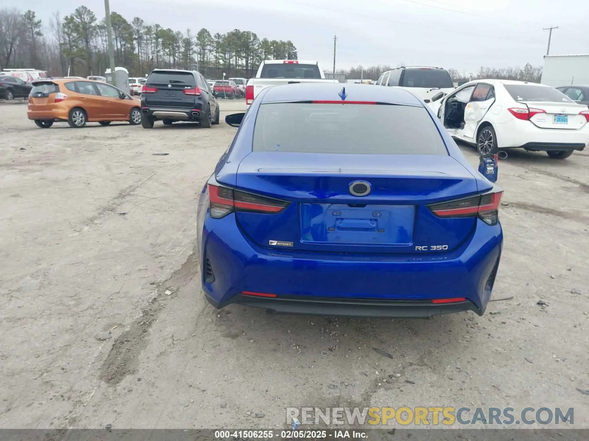 17 fotografías del automóvil dañado JTHGZ5BC8M5023297 LEXUS RC 350 2021