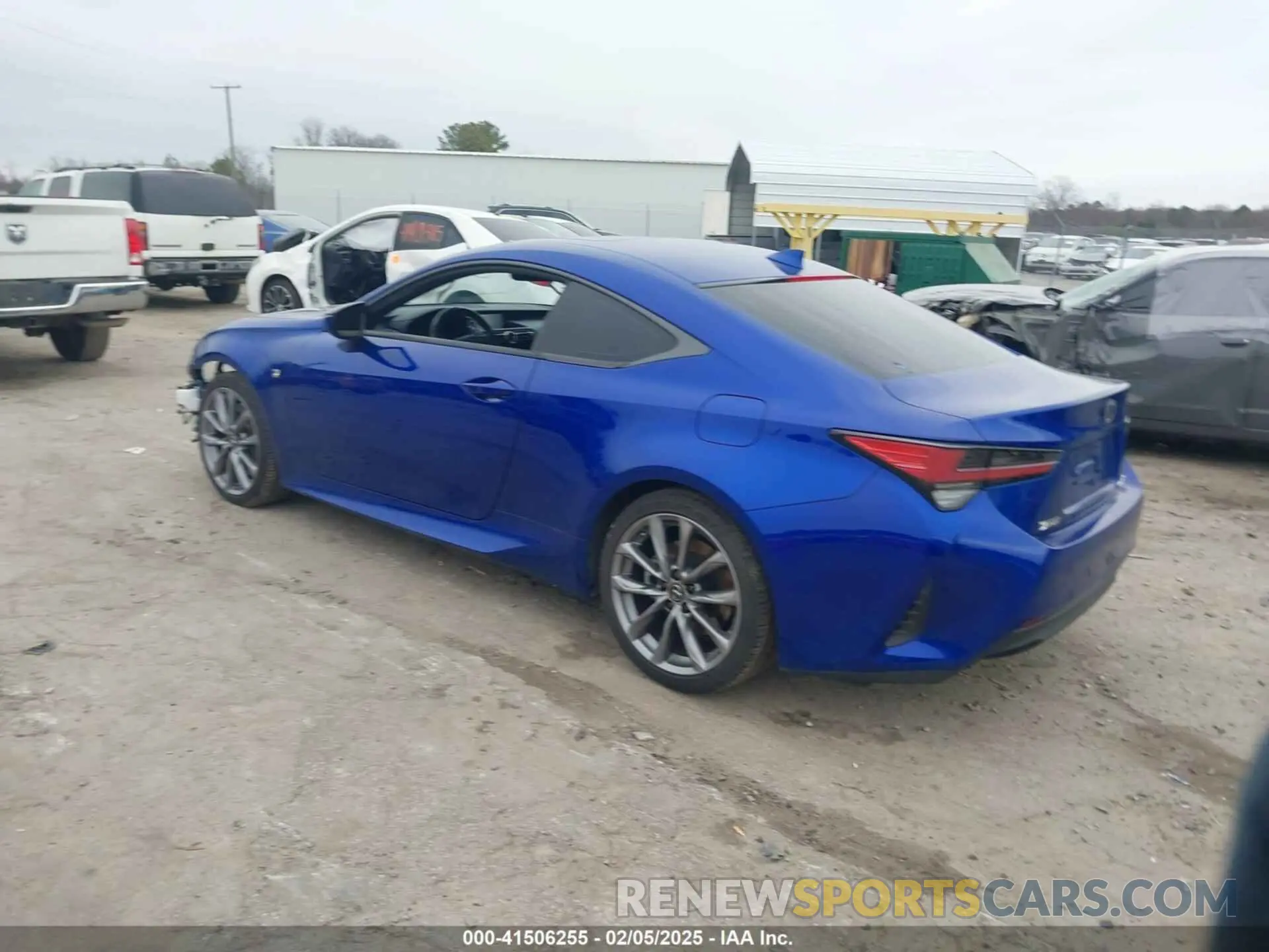 3 fotografías del automóvil dañado JTHGZ5BC8M5023297 LEXUS RC 350 2021