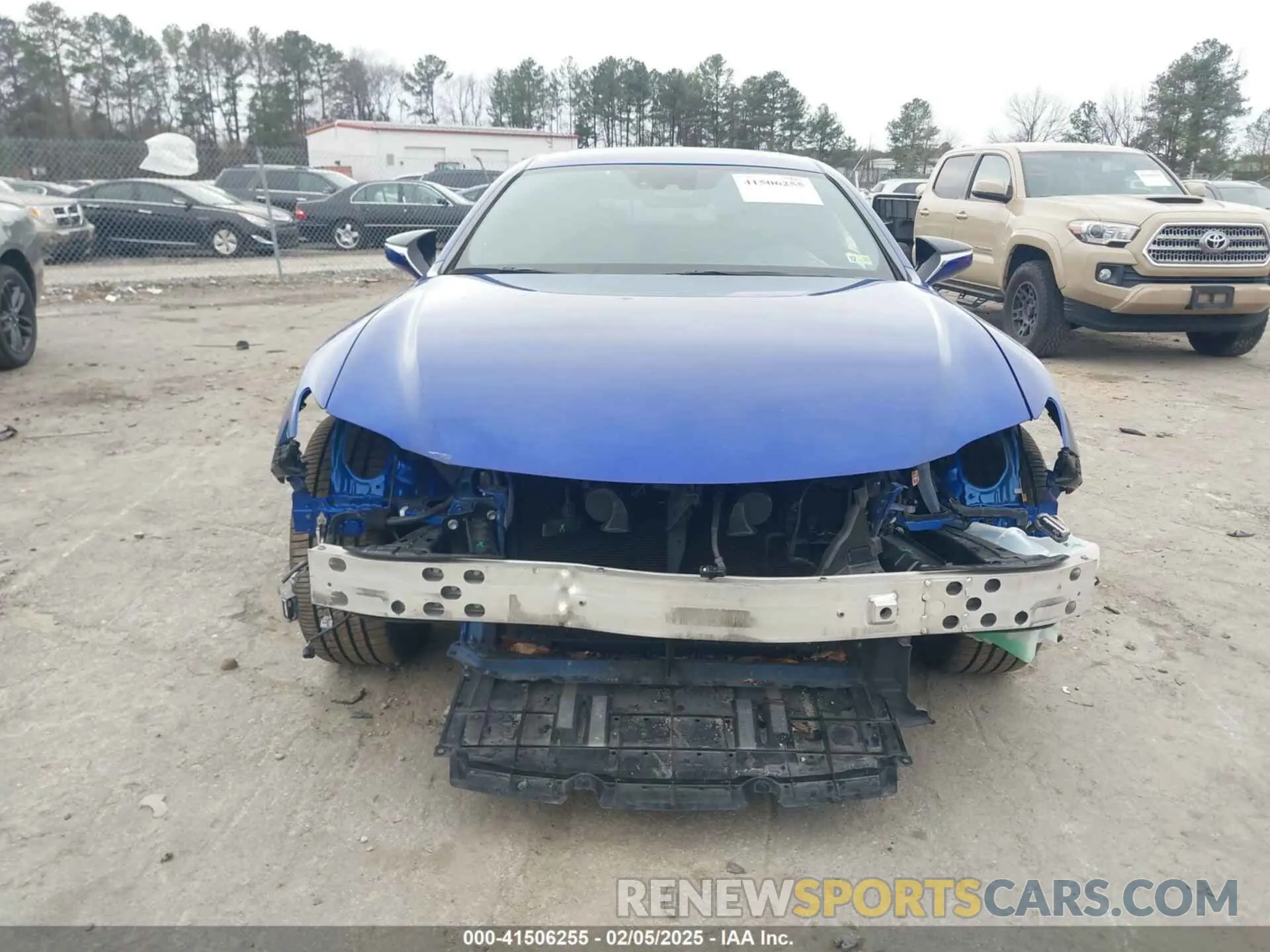 6 fotografías del automóvil dañado JTHGZ5BC8M5023297 LEXUS RC 350 2021