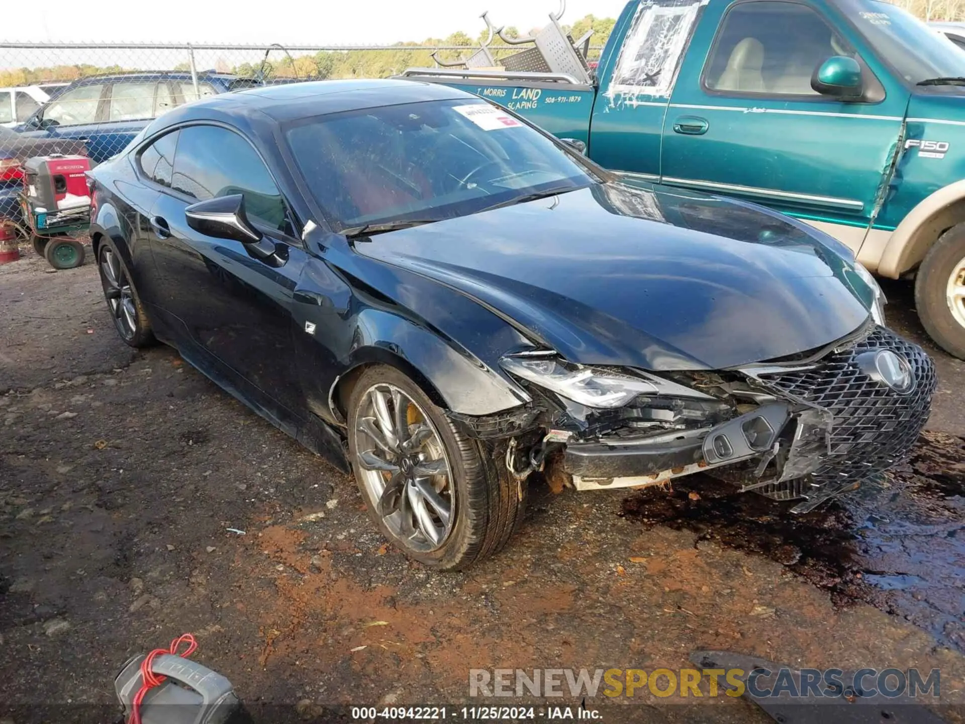 1 fotografías del automóvil dañado JTHGZ5BCXM5023527 LEXUS RC 350 2021