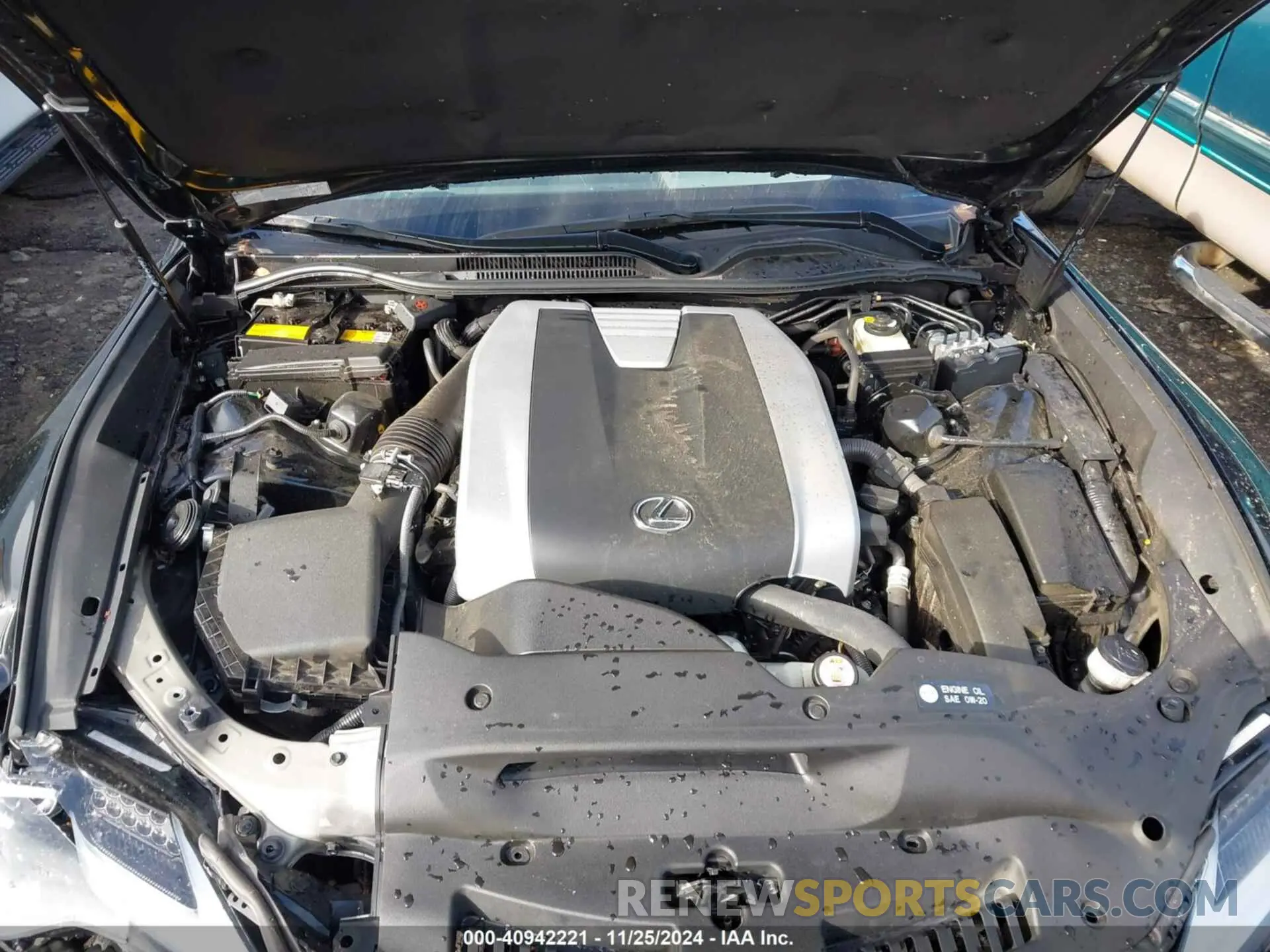 10 fotografías del automóvil dañado JTHGZ5BCXM5023527 LEXUS RC 350 2021
