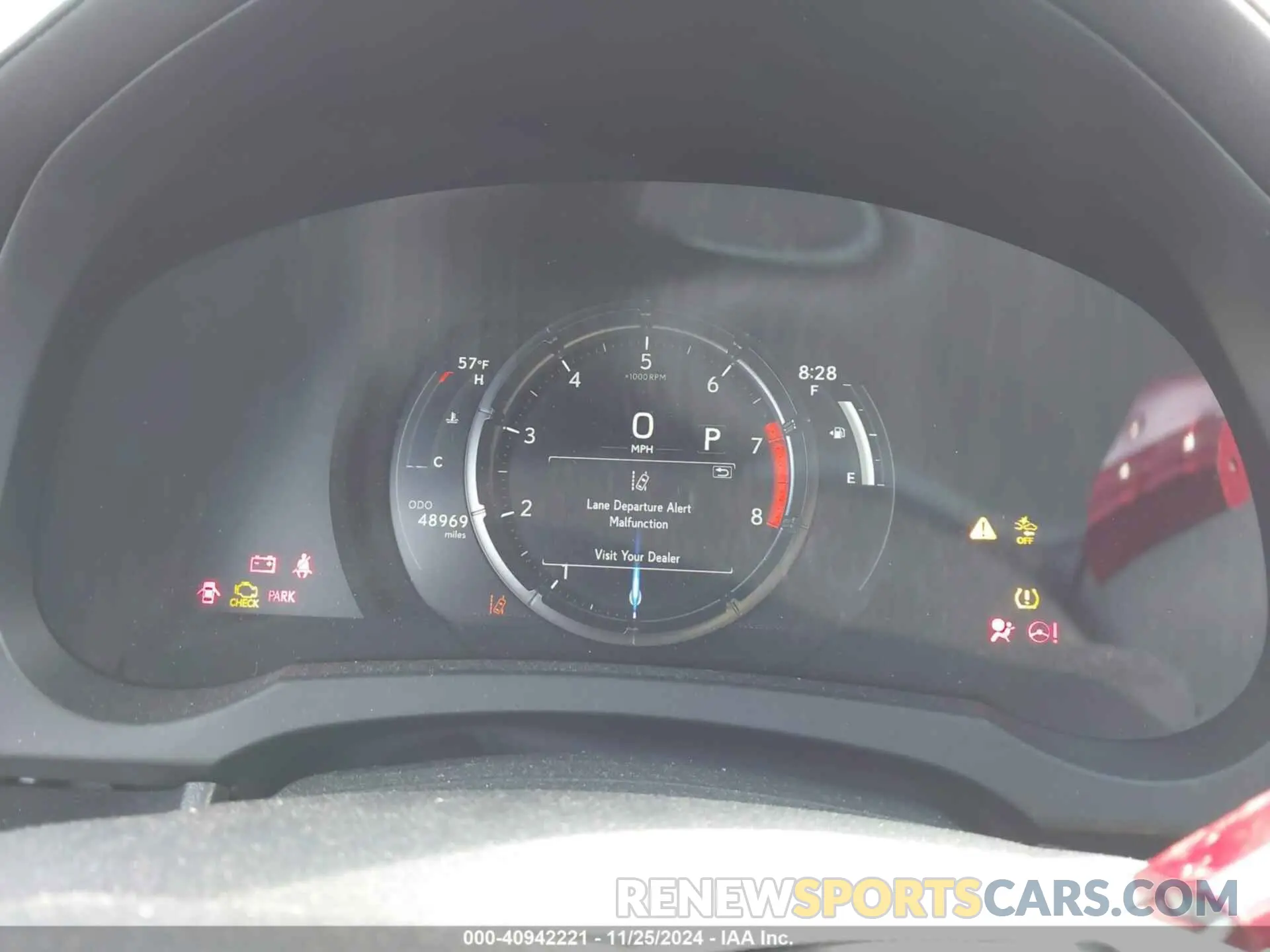 7 fotografías del automóvil dañado JTHGZ5BCXM5023527 LEXUS RC 350 2021