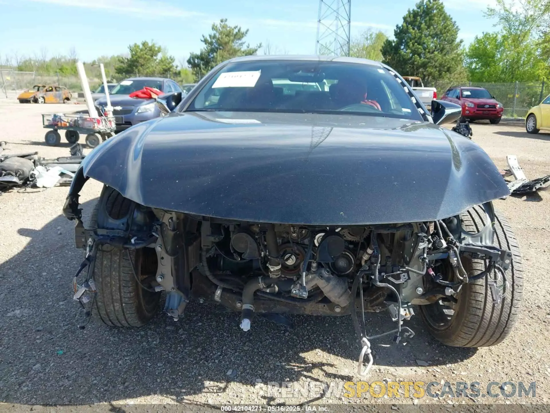 13 fotografías del automóvil dañado JTHGZ5DCXM5010807 LEXUS RC 350 2021
