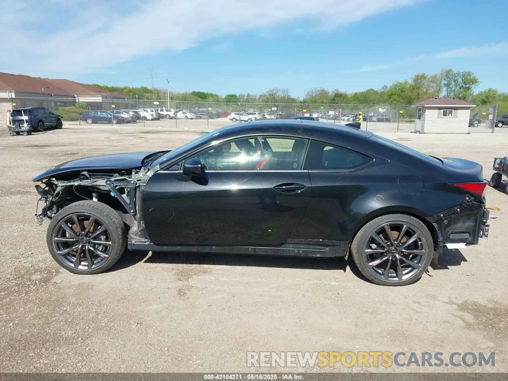 15 fotografías del automóvil dañado JTHGZ5DCXM5010807 LEXUS RC 350 2021