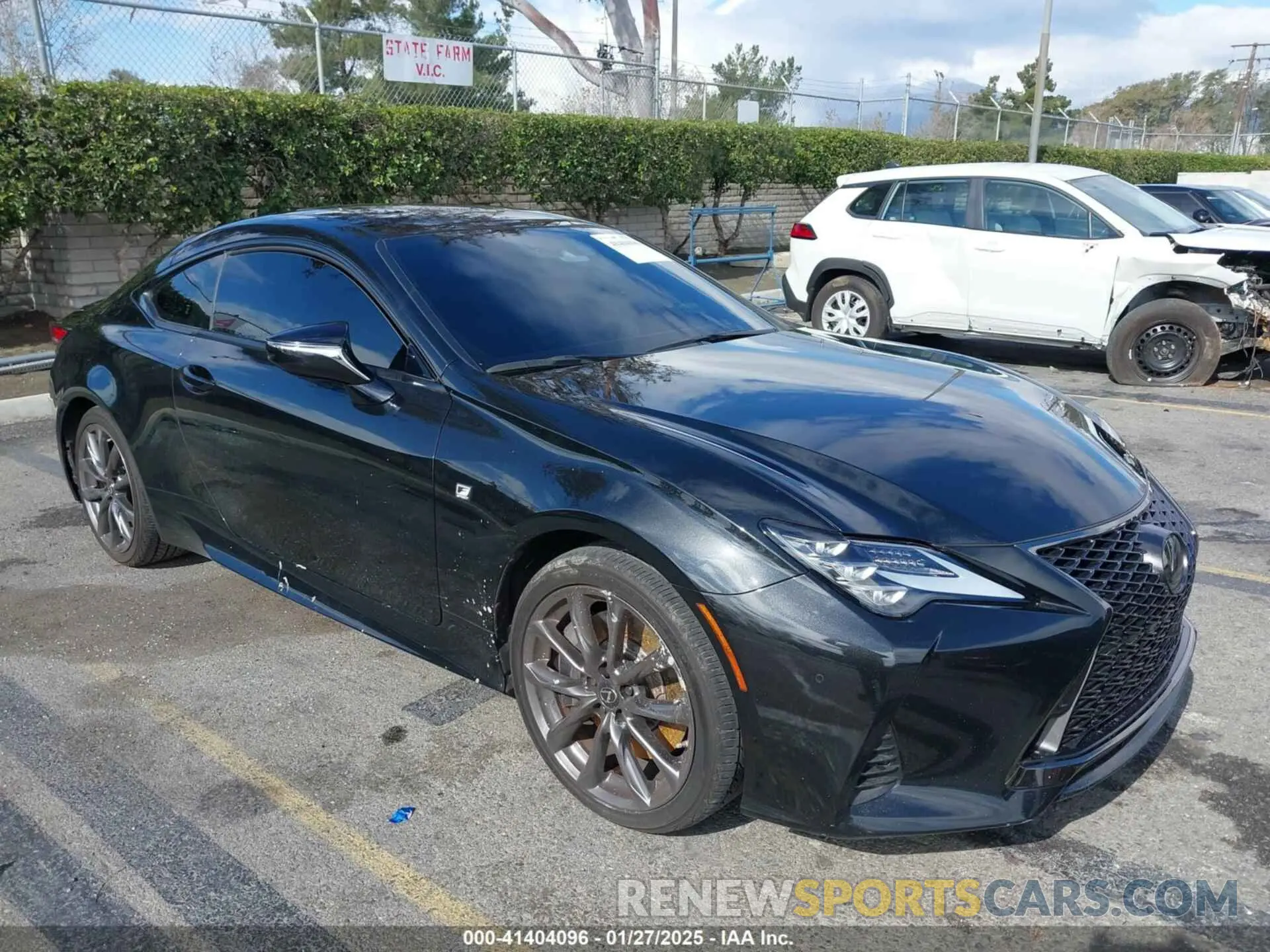 1 fotografías del automóvil dañado JTHGZ5BC3N5025704 LEXUS RC 350 2022