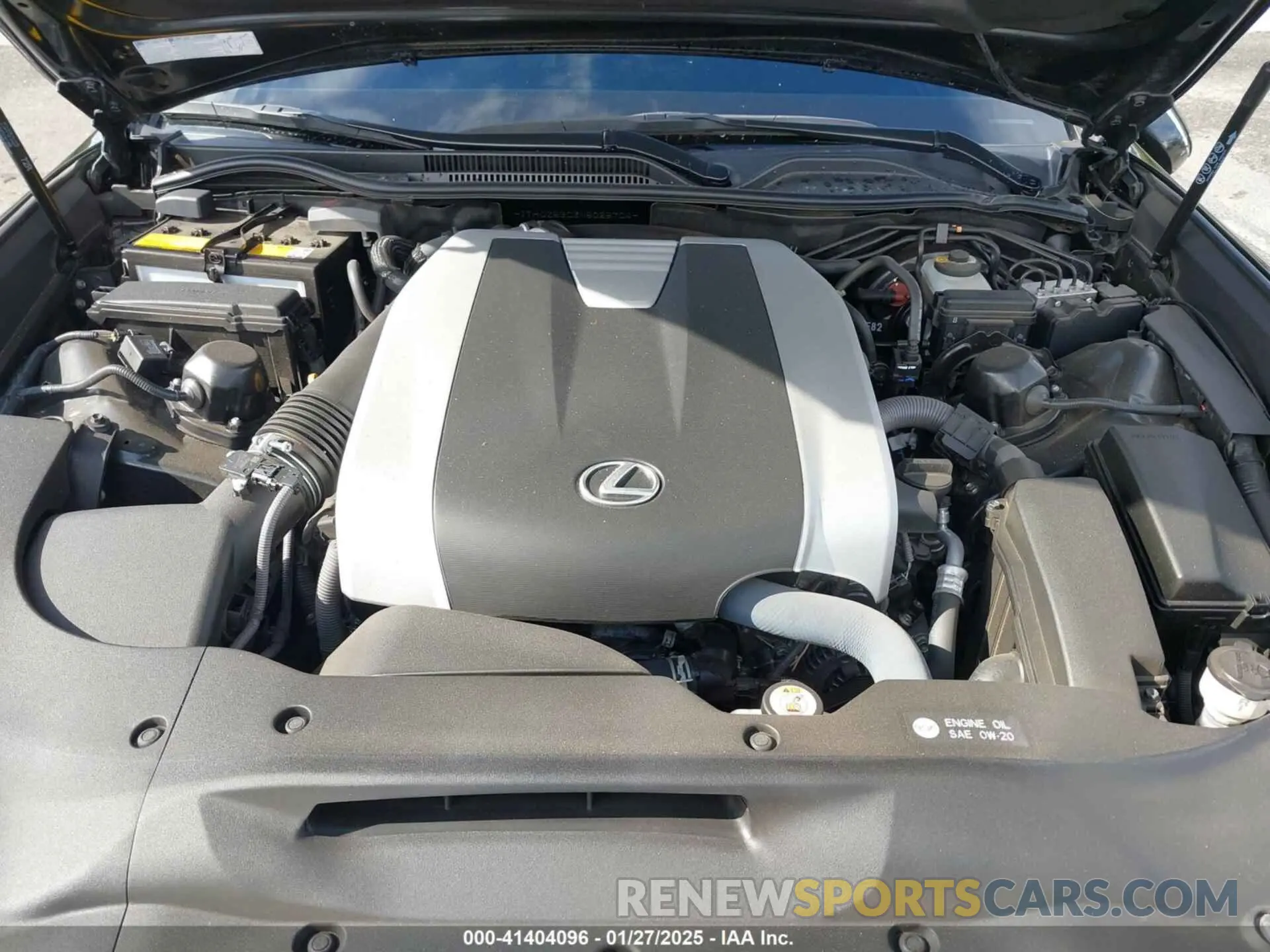 10 fotografías del automóvil dañado JTHGZ5BC3N5025704 LEXUS RC 350 2022