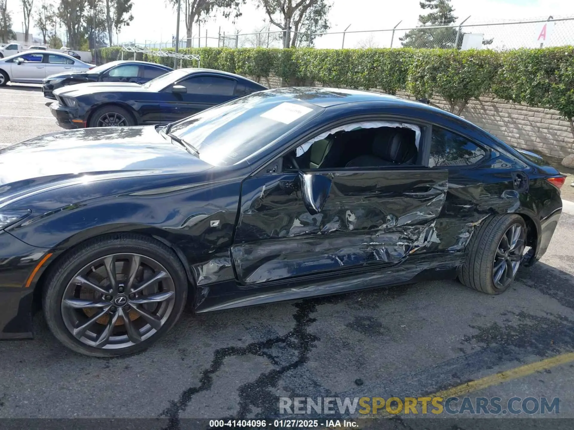 6 fotografías del automóvil dañado JTHGZ5BC3N5025704 LEXUS RC 350 2022