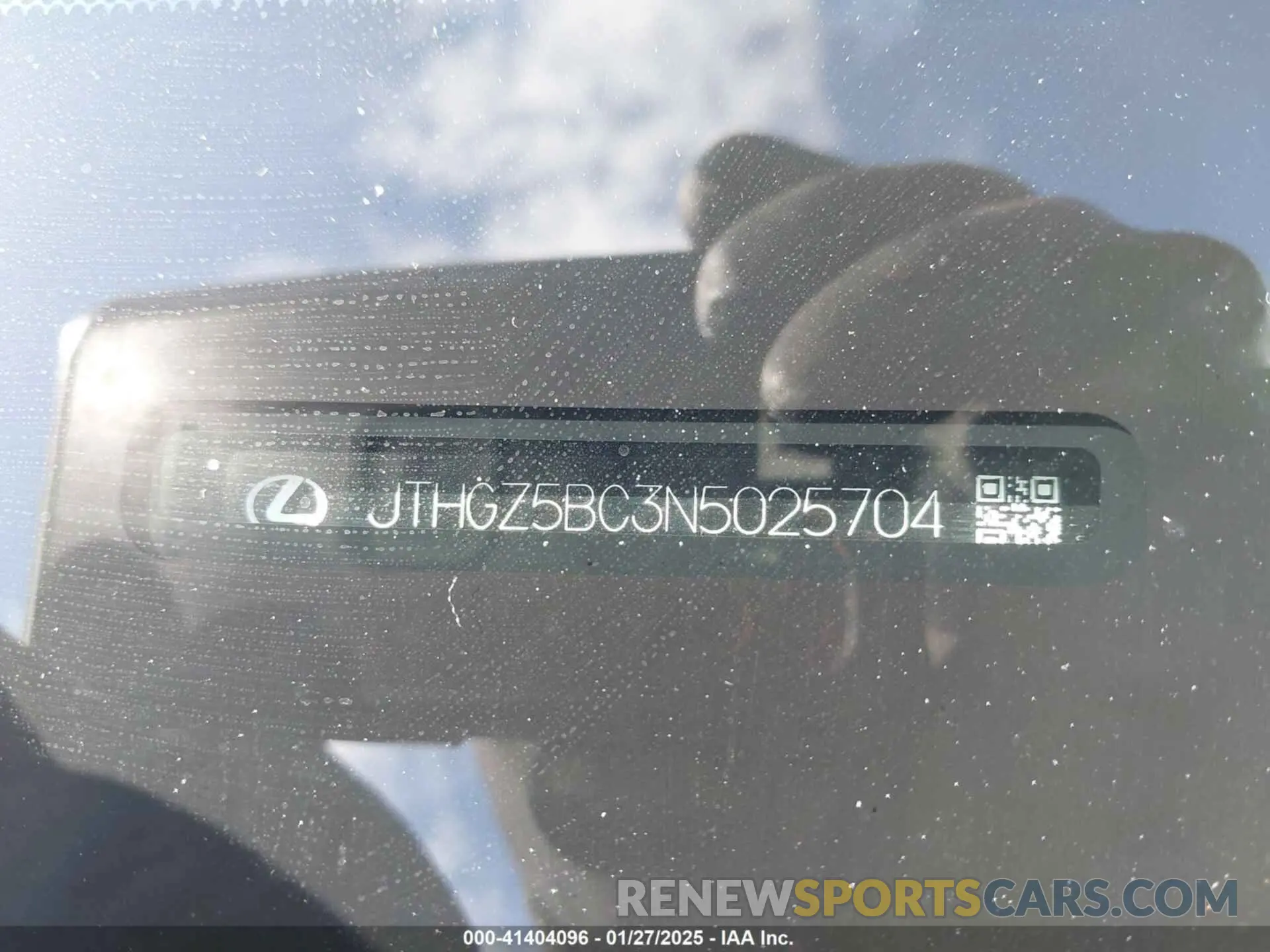 9 fotografías del automóvil dañado JTHGZ5BC3N5025704 LEXUS RC 350 2022