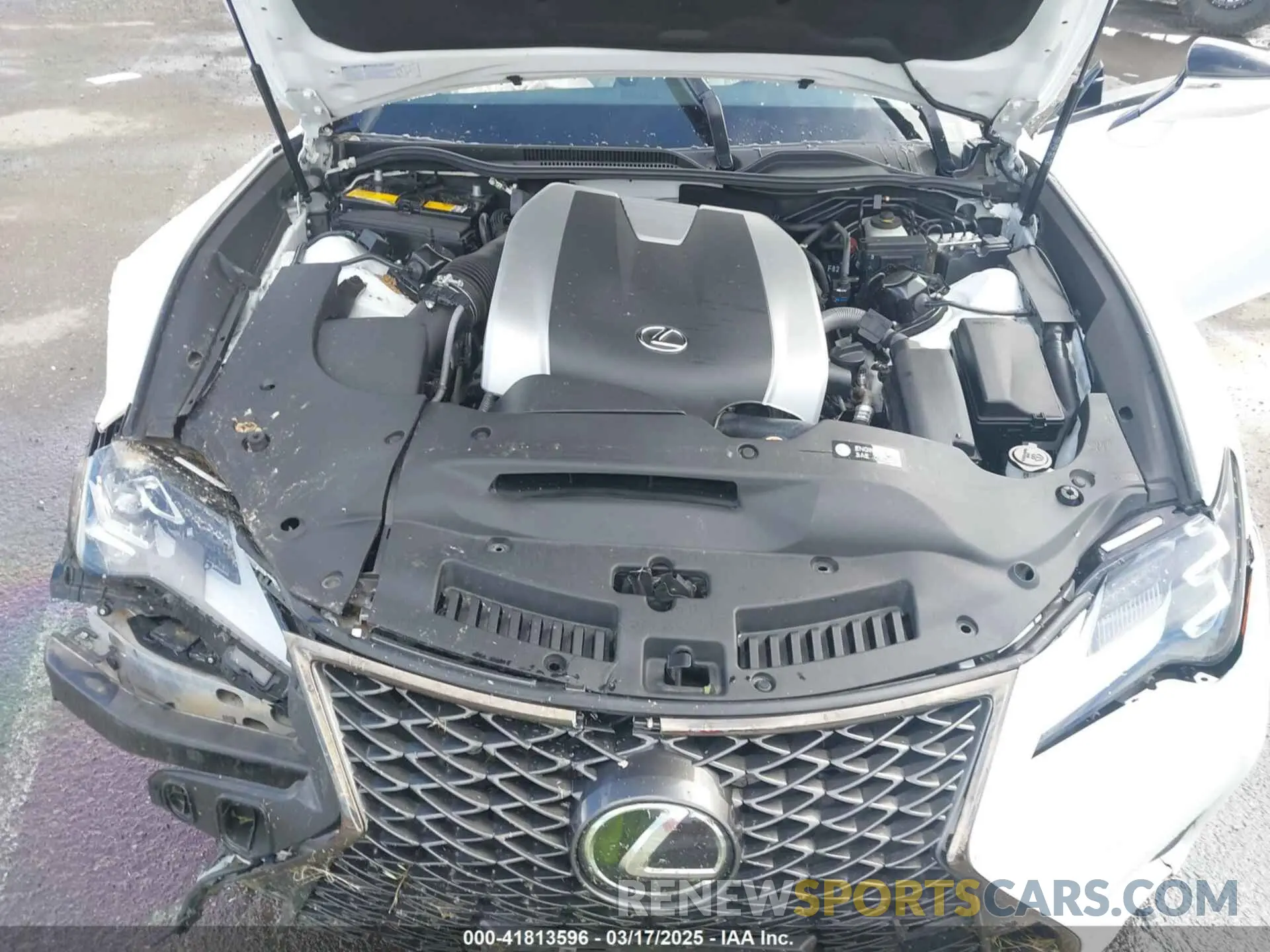 10 fotografías del automóvil dañado JTHGZ5BC3N5026089 LEXUS RC 350 2022