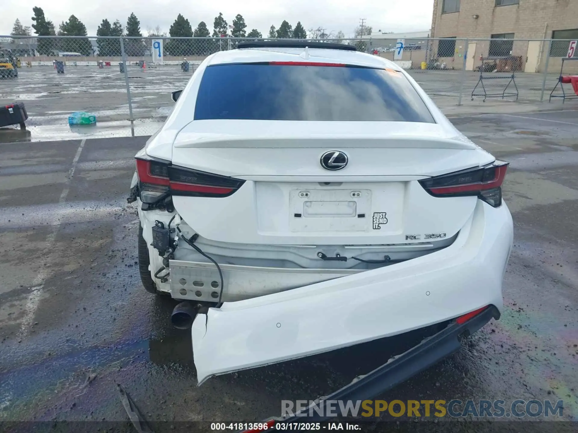 6 fotografías del automóvil dañado JTHGZ5BC3N5026089 LEXUS RC 350 2022