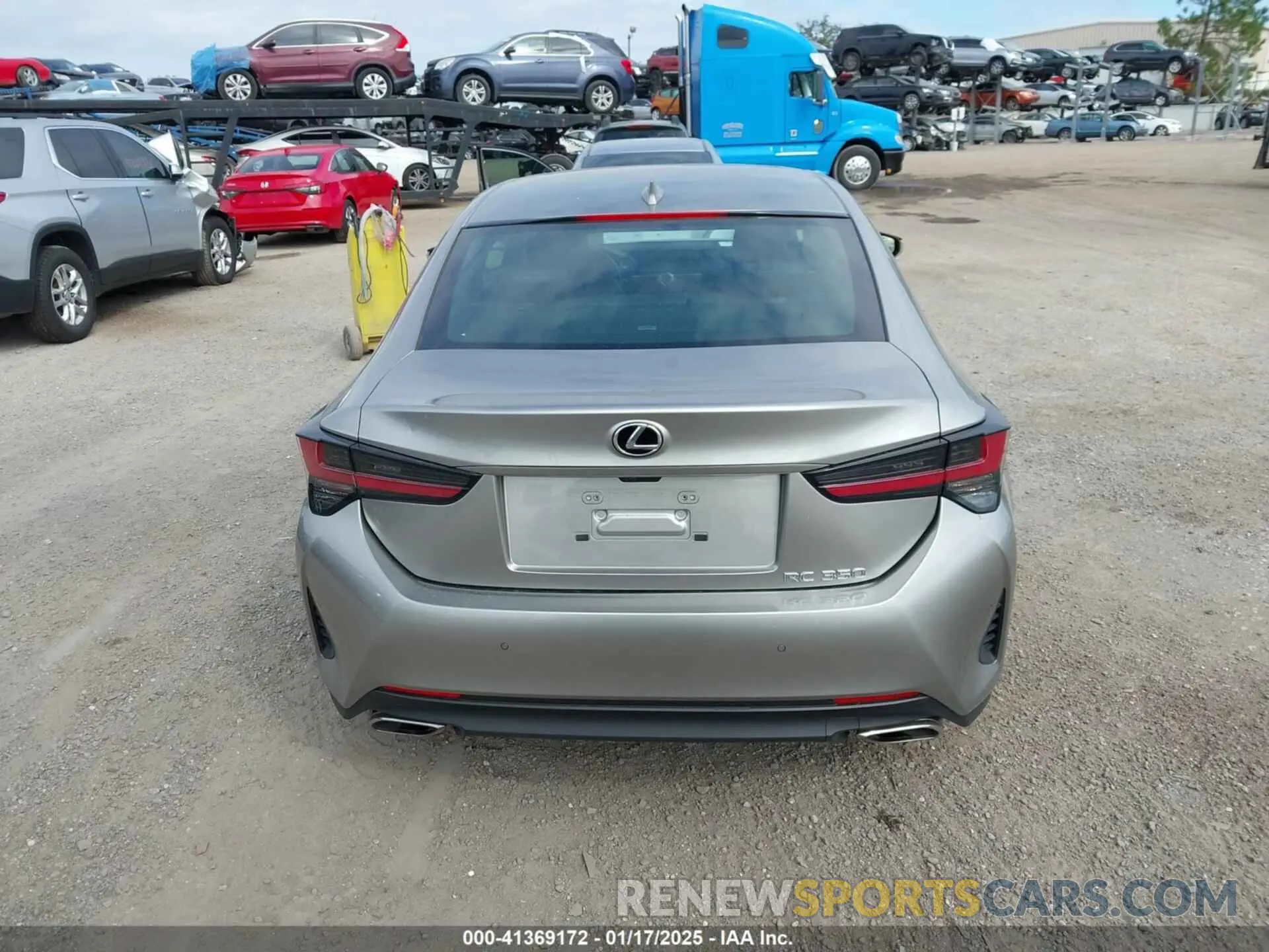 16 fotografías del automóvil dañado JTHGZ5BC9N5025061 LEXUS RC 350 2022